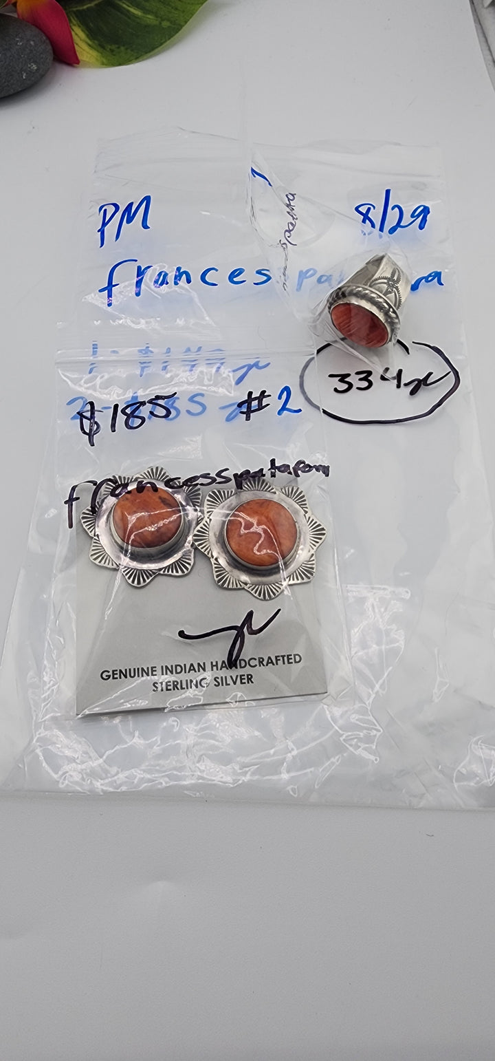 PM SHOW 48HR - RESERVED FOR: francesspatafora - 8/29/2025 FL tiktok Live Show - 2 Sterling Silver Items