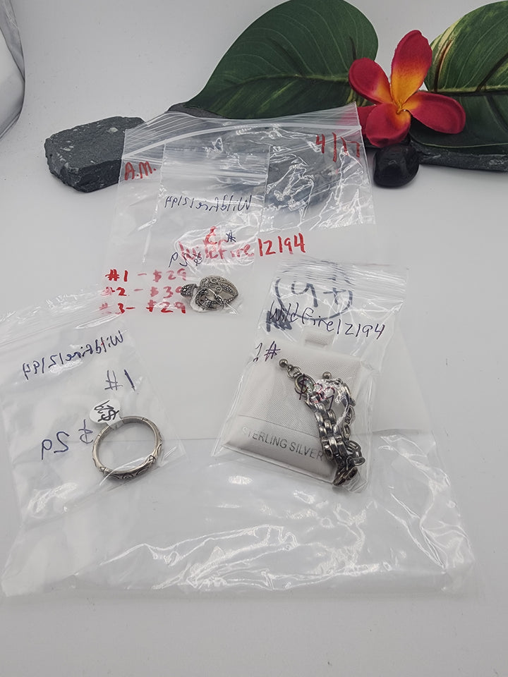 Wildfire12194 - 4/17/26 - 3 925 Sterling Silver Items