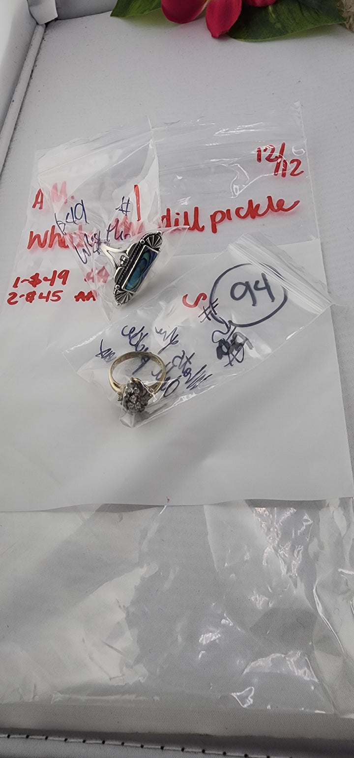 AM SHOW 48HR RESERVED FOR: whats the dill pickle - 12/12/2025 FL tiktok Live Show - 2 Sterling Silver Items