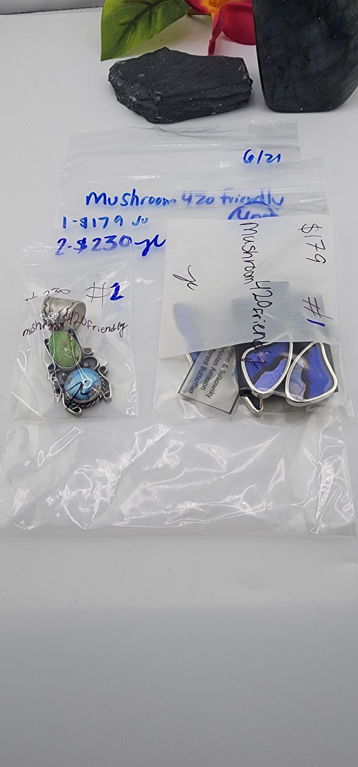 48HR - RESERVED FOR: mushroom420friendly - 6/21/2025 FL tiktok Live Show - 2 Sterling Silver Item