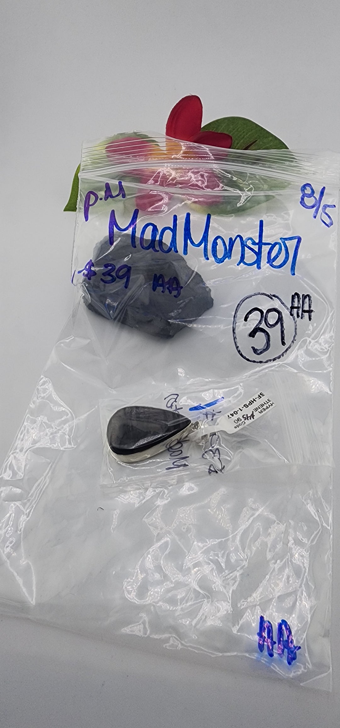 PM SHOW 48HR - RESERVED FOR:  MadMonster - 8/5/2025 FL tiktok Live Show - 1 Sterling Silver Items