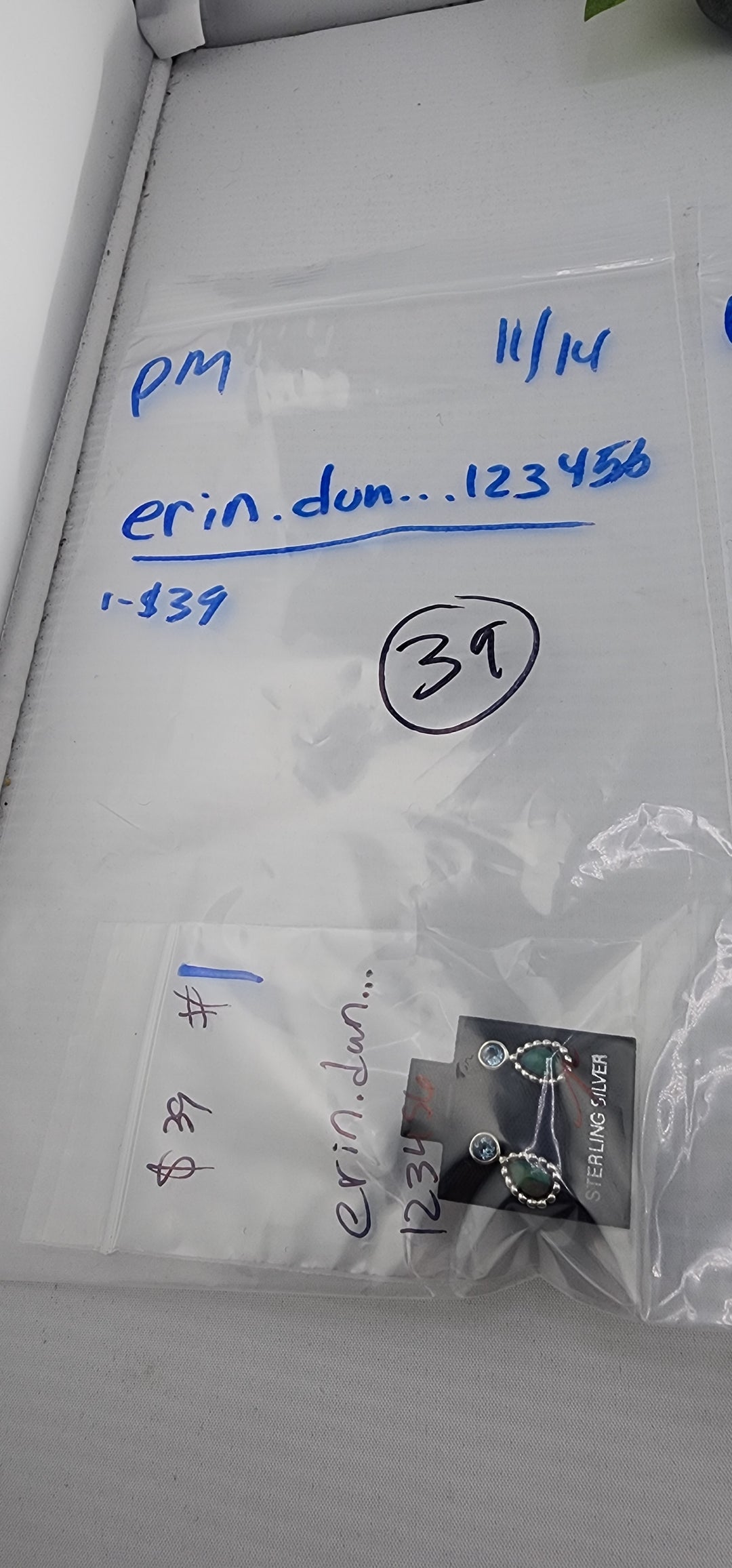 PM SHOW 48HR - RESERVED FOR: erin.dun...123456 - 11/14/2025 tiktok Live Show - 1 Sterling Silver Items
