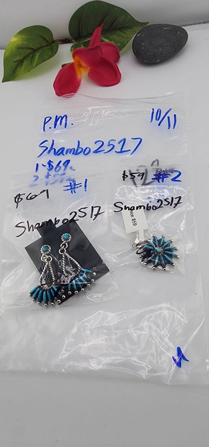 PM SHOW 48HR - RESERVED FOR: Shambo2517 - 10/11/2025 FL tiktok Live Show - 2 Sterling Silver Items