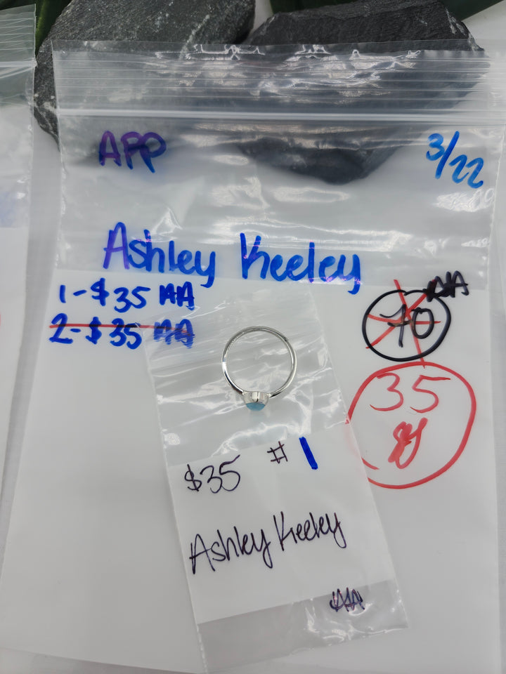 RESERVED FOR: Ashley Keeley- 3/22/2025 The Collective Boutique App Live Show - 1 Sterling Silver Items