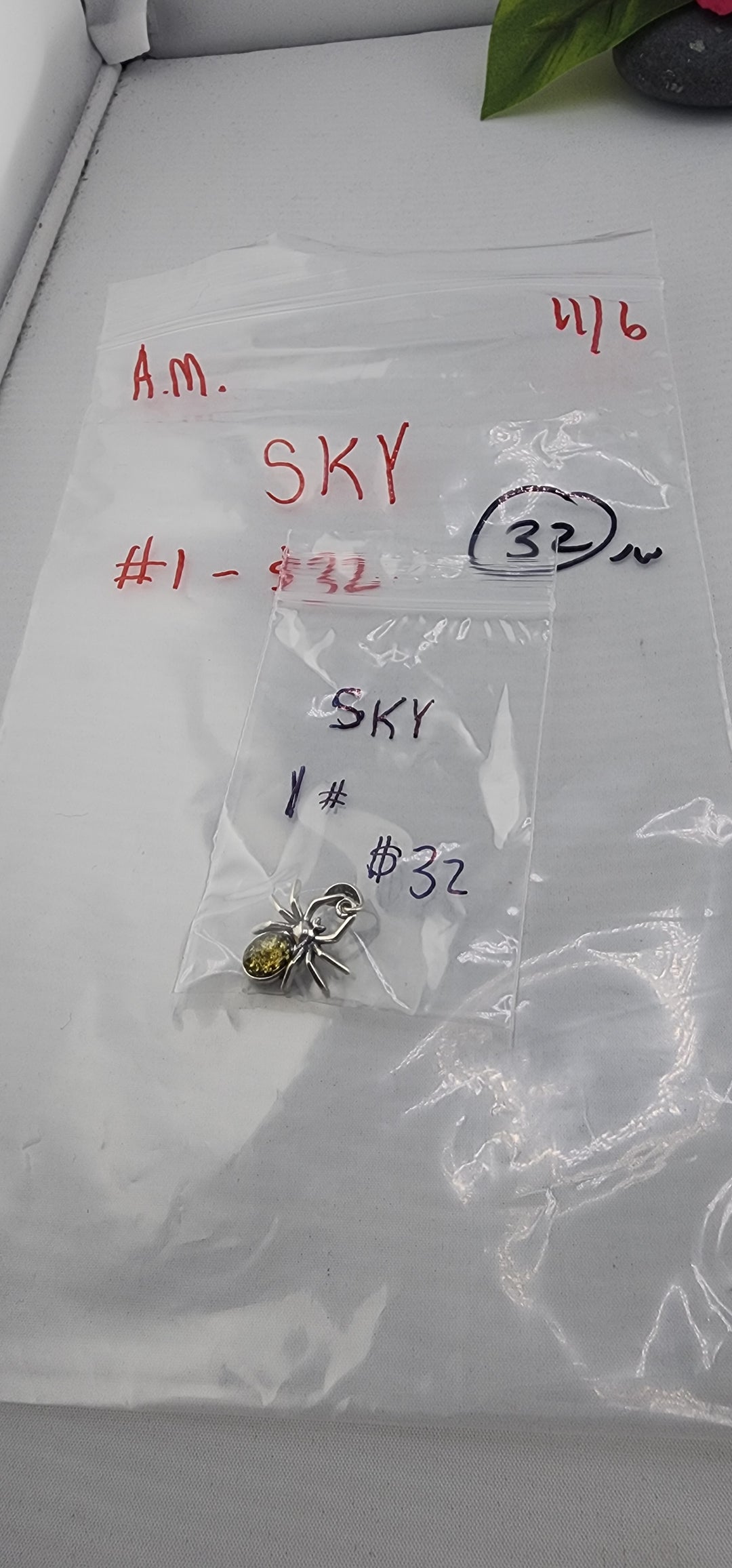 AM SHOW 48HR RESERVED FOR:  SKY - 11/6/2025 FL tiktok Live Show - 1 Sterling Silver Items