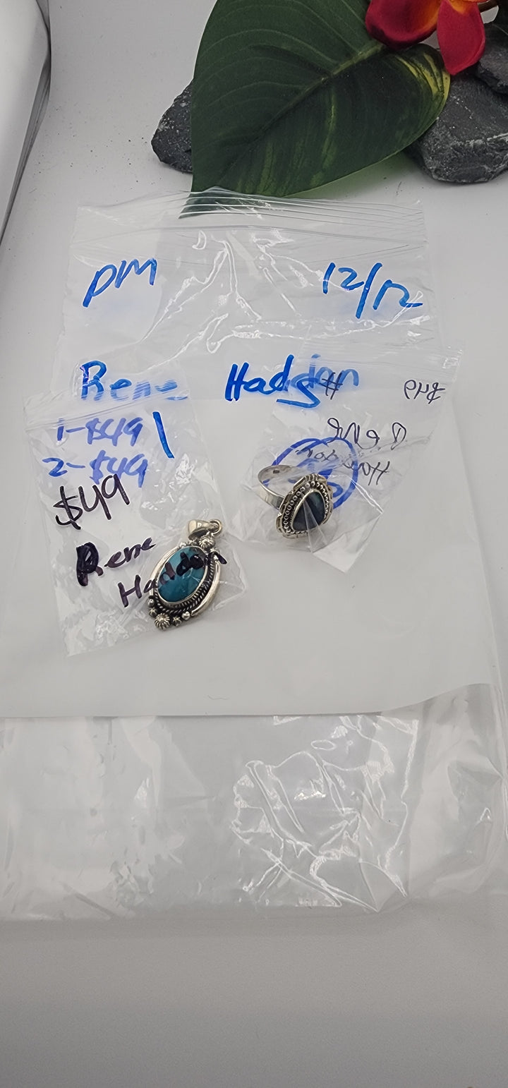 PM SHOW 48HR - RESERVED FOR: Rene Haddon - 12/12/2025 tiktok Live Show -  2 Sterling Silver Items