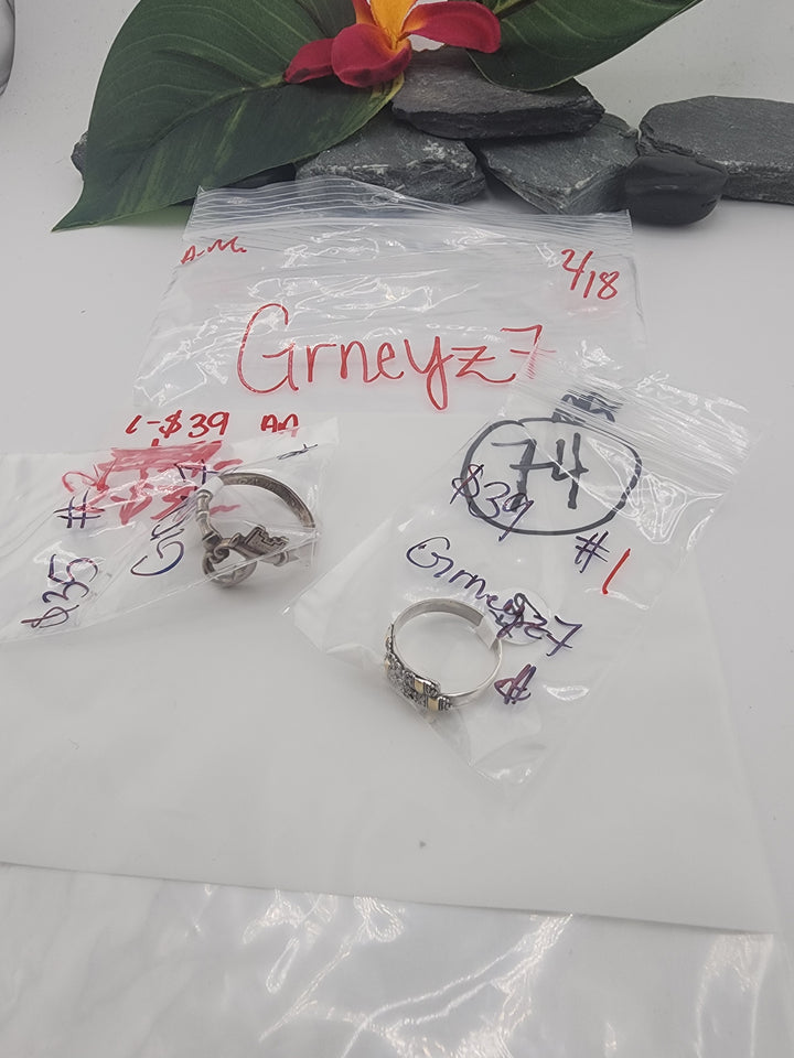 Grneyz7 - 2/18/26 - 2 925 Sterling Silver Items