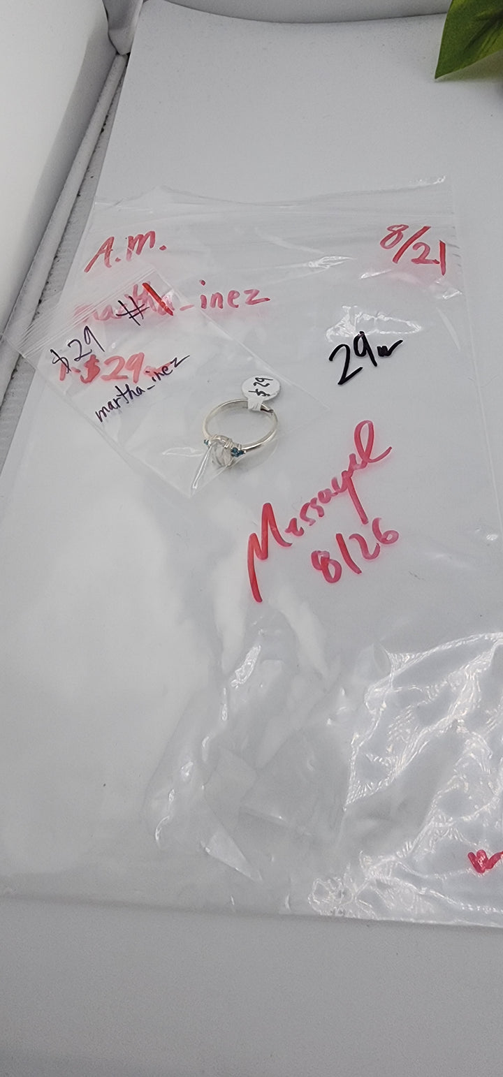 AM SHOW 48HR - RESERVED FOR: martha_inez - 8/21/2025 FL tiktok Live Show - 1 Sterling Silver Items