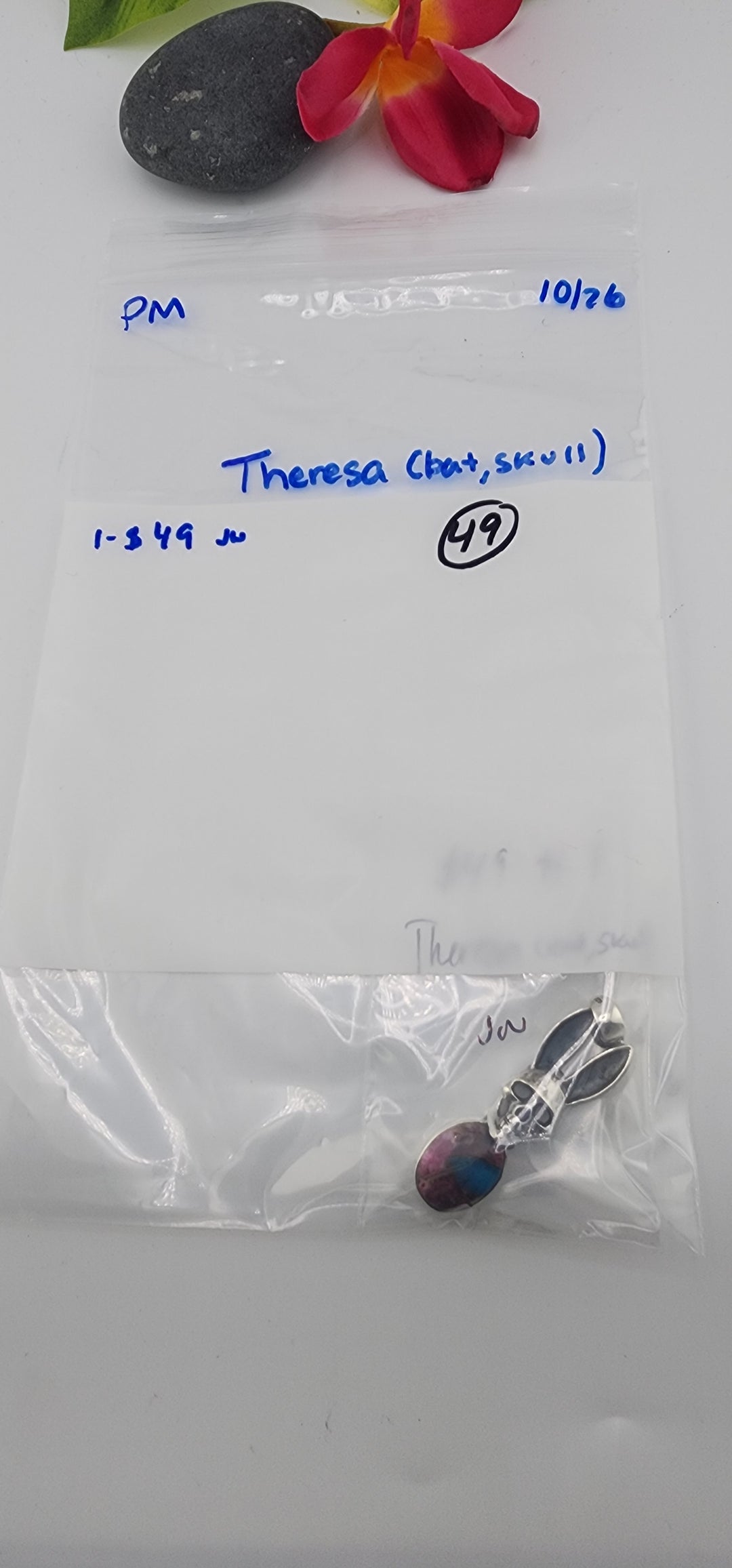 PM SHOW 48HR - RESERVED FOR:  Theresa🦇💀 - 10/26/2025 FL tiktok Live Show -1  Sterling Silver Items