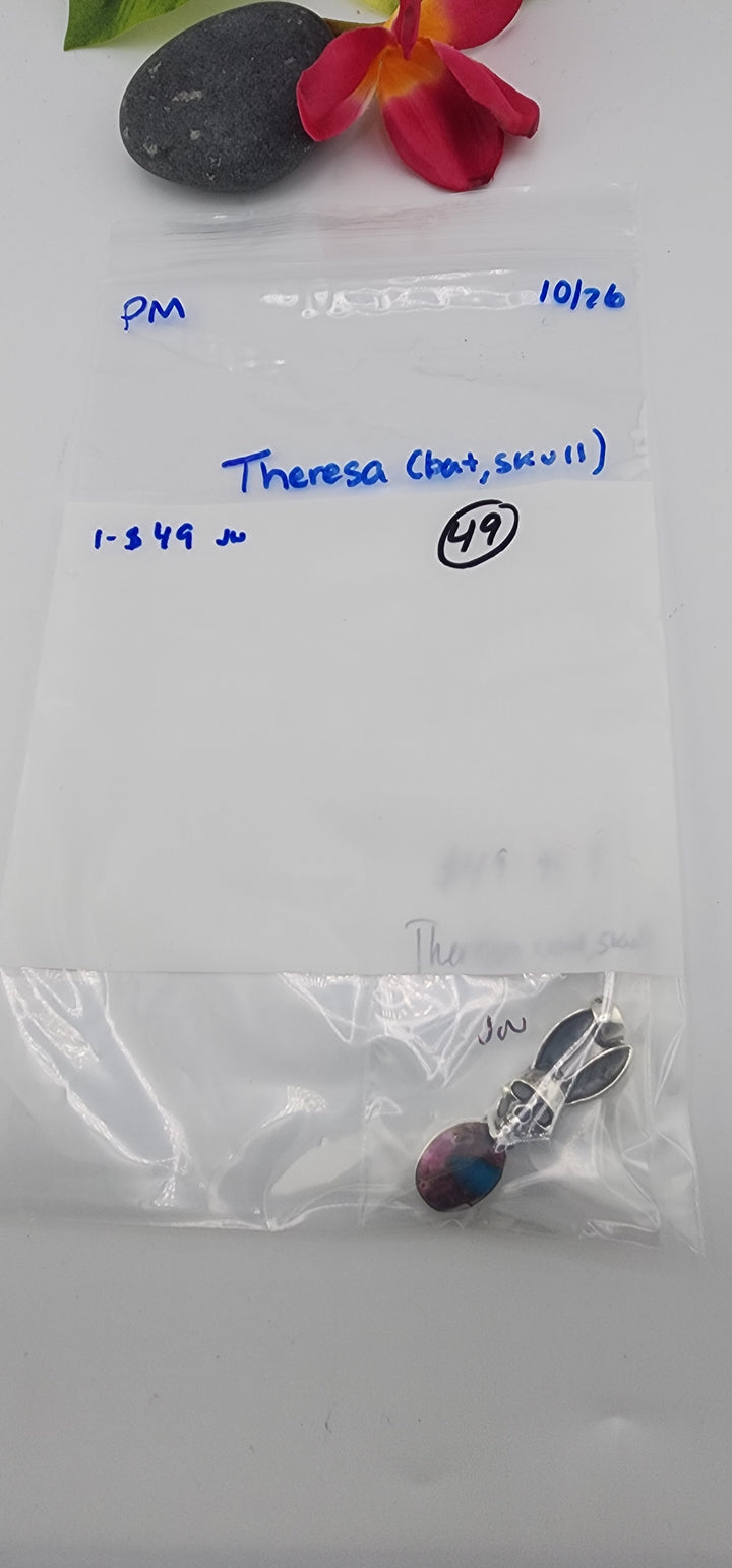 PM SHOW 48HR - RESERVED FOR:  Theresa🦇💀 - 10/26/2025 FL tiktok Live Show -1  Sterling Silver Items