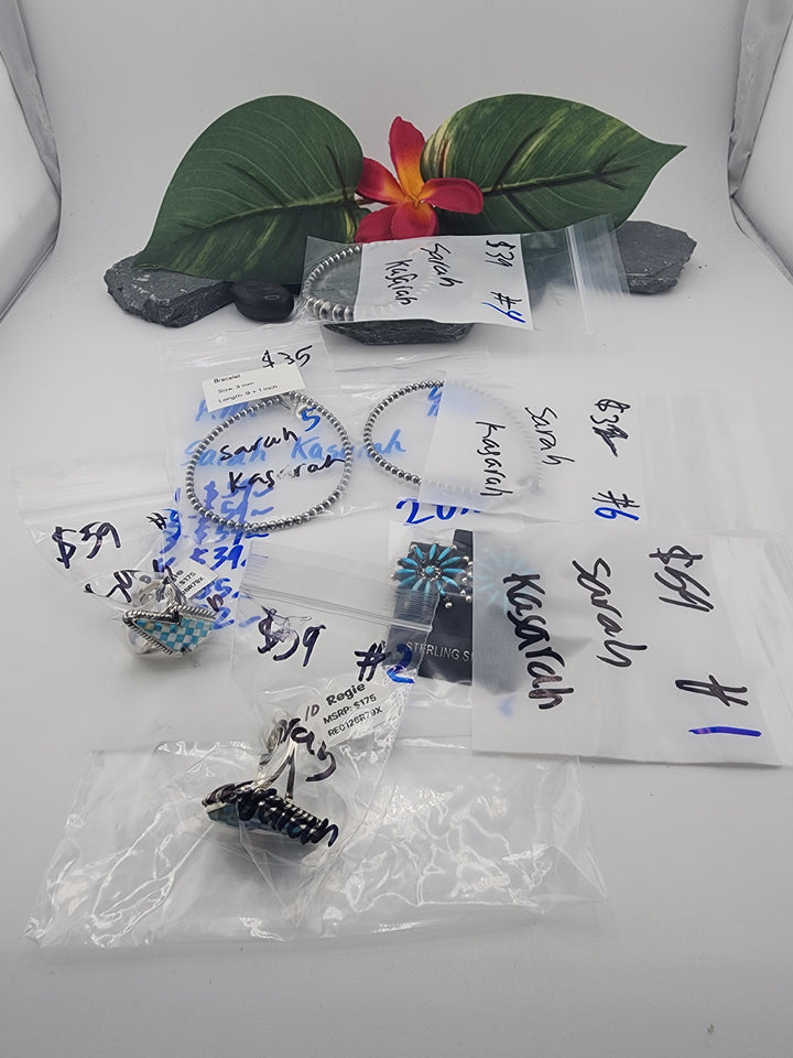 Sarah Kasarah - 4/10/26 PM - 6 925 Sterling Silver Items