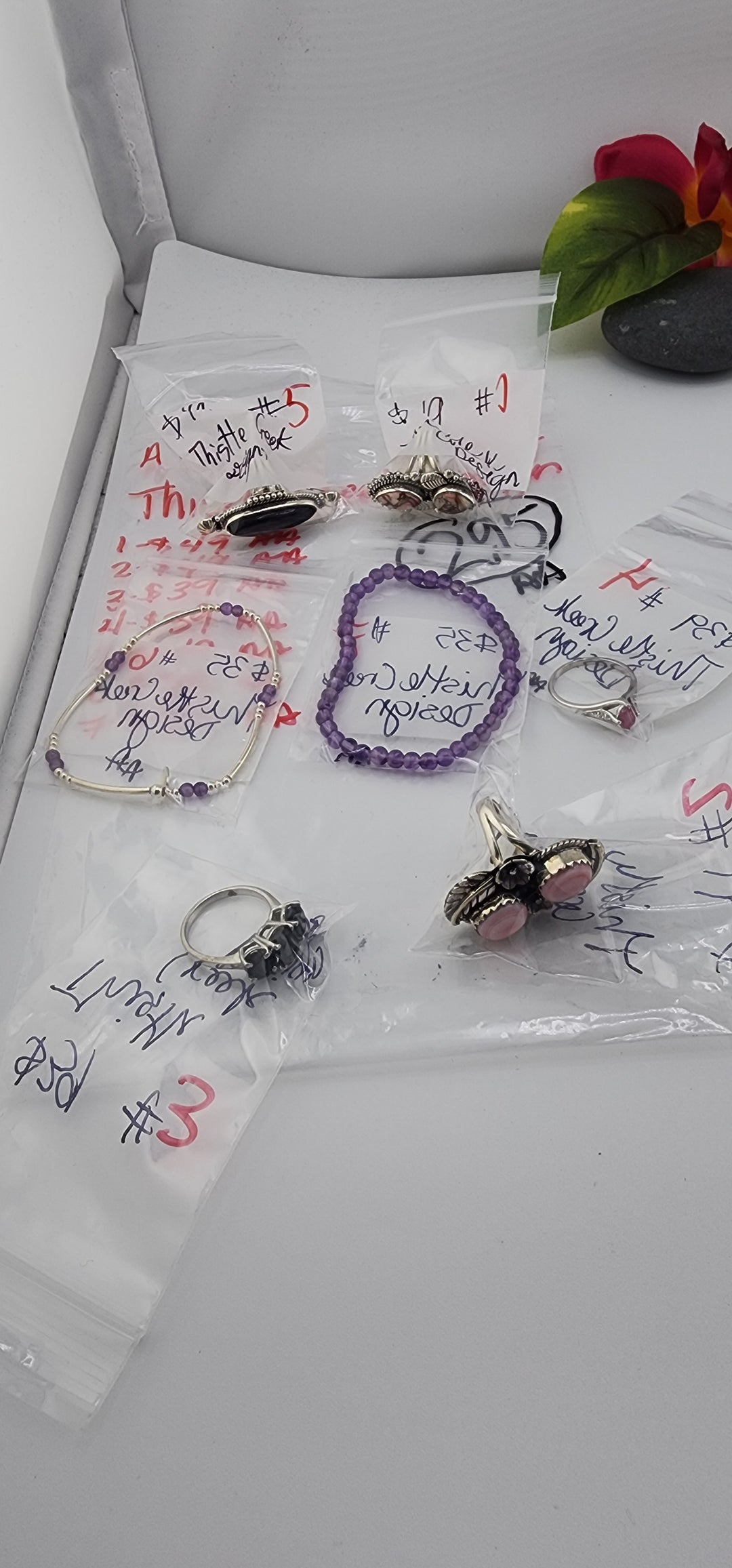 AM SHOW 48HR - RESERVED FOR: Thistle Creek Design - 8/14/2025 FL tiktok Live Show - 7 Sterling Silver Items