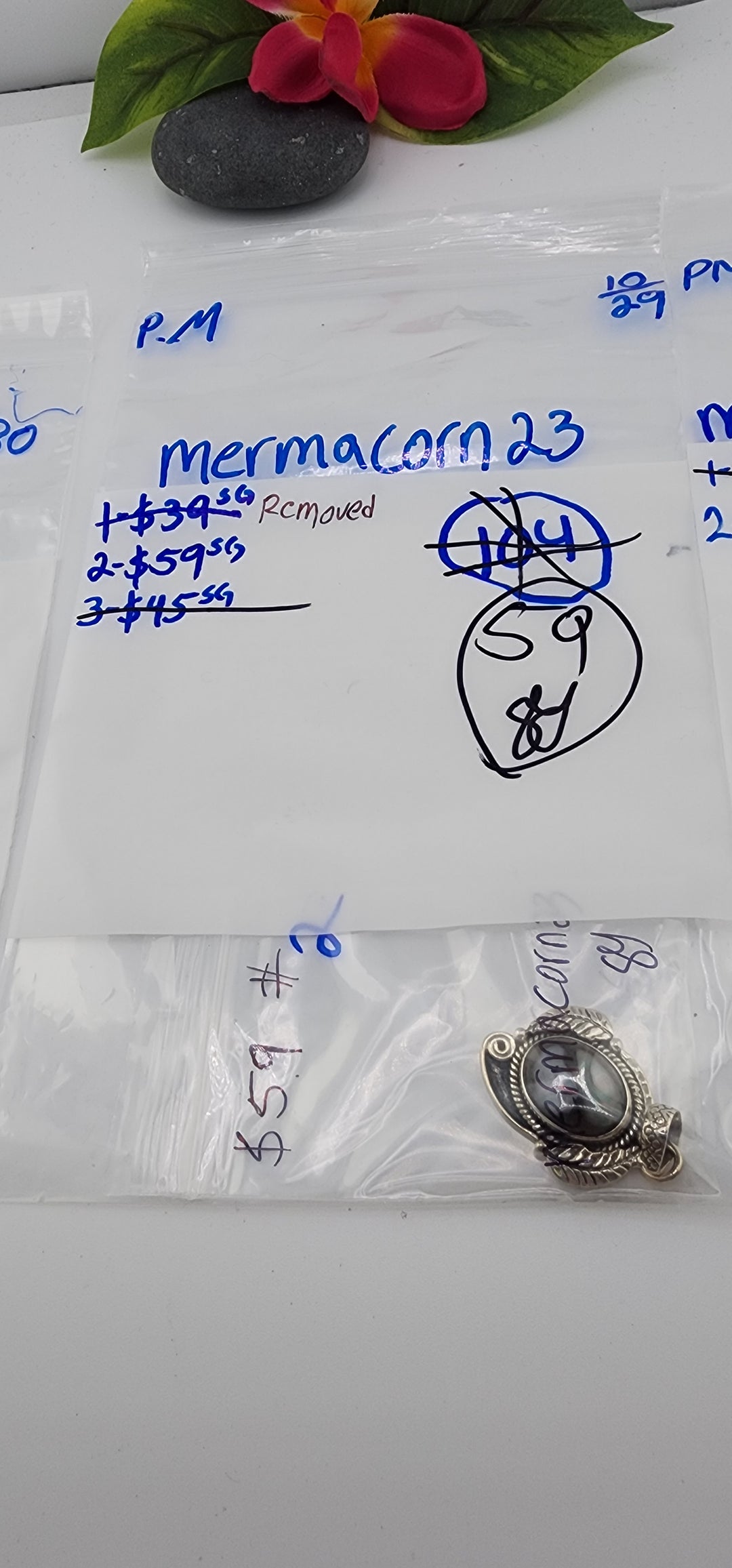 PM SHOW 48HR - RESERVED FOR: mermacorn23 - 10/29/2025 FL tiktok Live Show - 1 Sterling Silver Items