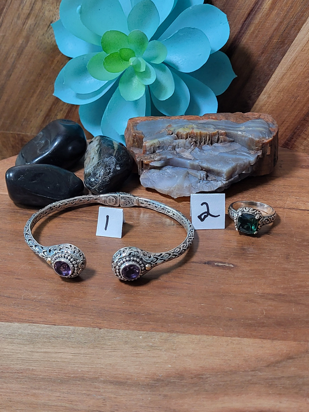 RESERVED FOR: Self Healing - 7/27/24 - 2 Sterling Silver Items