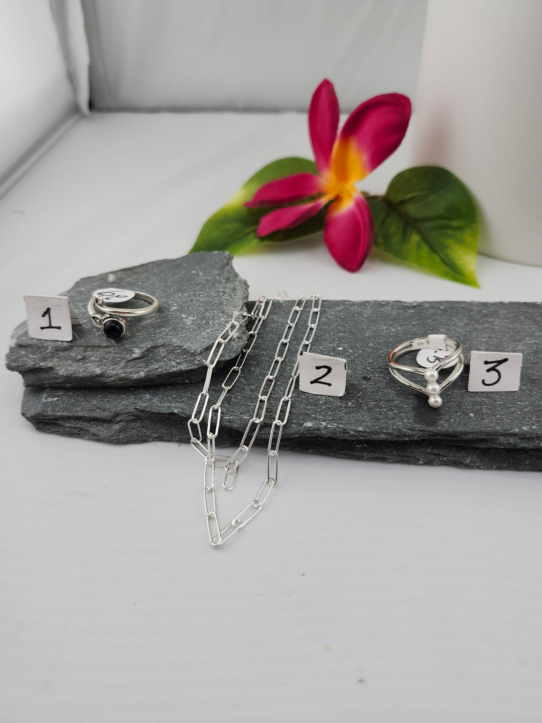 RESERVED FOR:   Terri Anderson-Davis -11/16/2024 -3 Sterling Silver Items