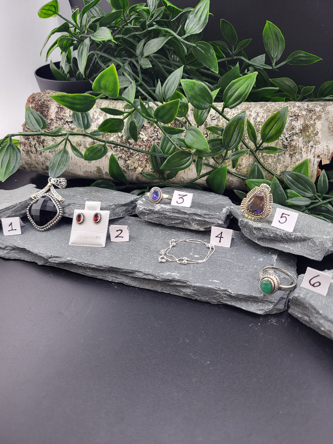 RESERVED FOR:  Cash Cow Side Hustler -11/06/2024 - 6 Sterling Silver Items