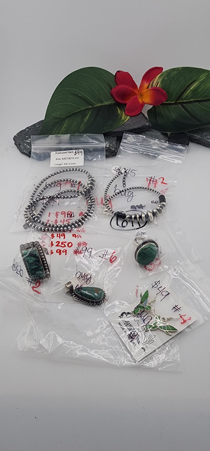 AM SHOW 48HR RESERVED FOR: bug - 1/7/2026 FL tiktok Live Show - 6 Sterling Silver Items