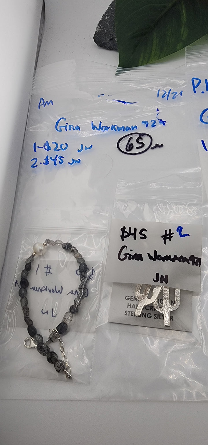 PM SHOW 48HR - RESERVED FOR:  Gina Workman929- 12/21/2025 tiktok Live Show -2 Sterling Silver Items