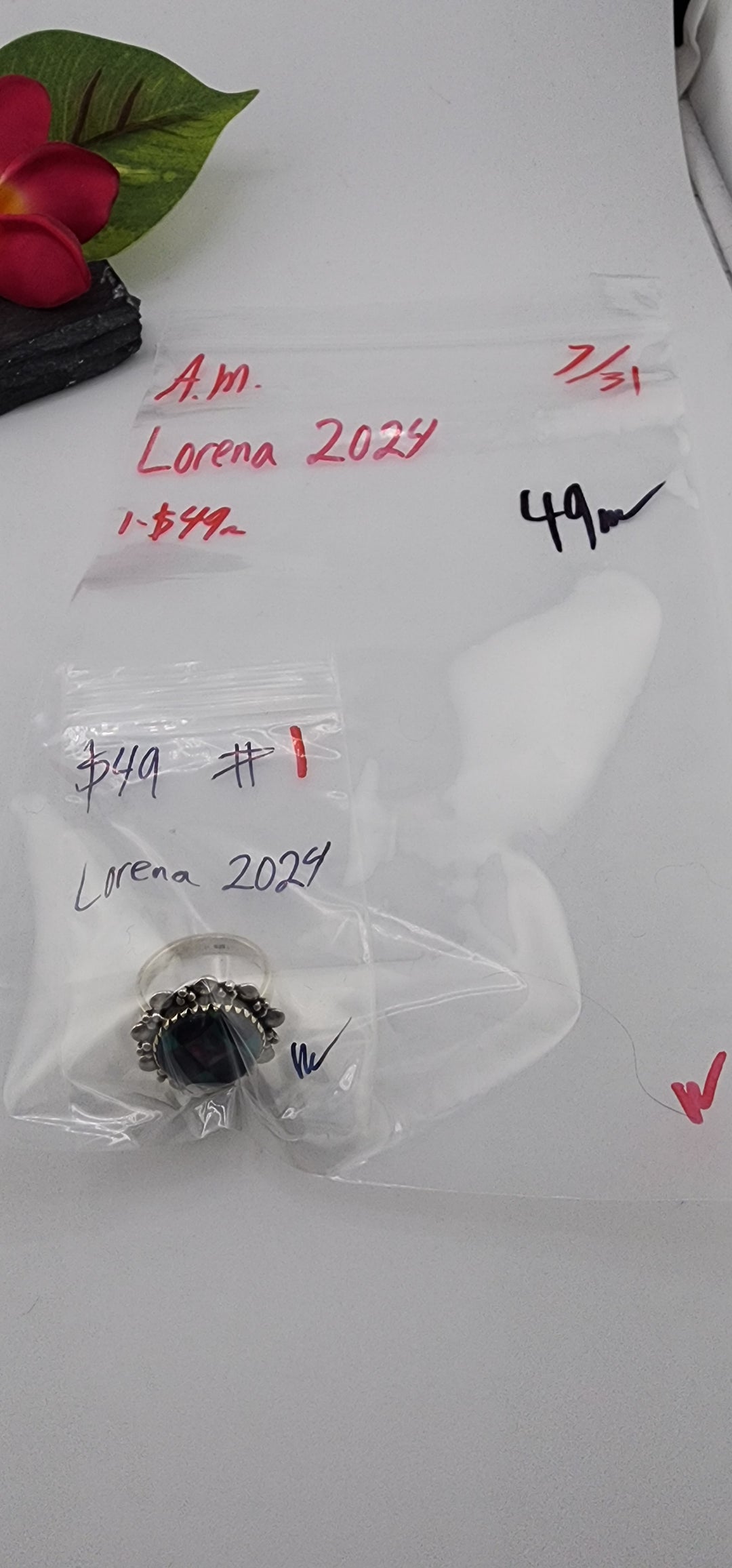 AM SHOW 48HR - RESERVED FOR: Lorena 2024 - 7/31/2025 FL tiktok Live Show - 1 Sterling Silver Items