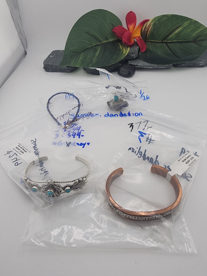 summer.dandelion - 4/26/26 PM - 4 925 Sterling Silver Items