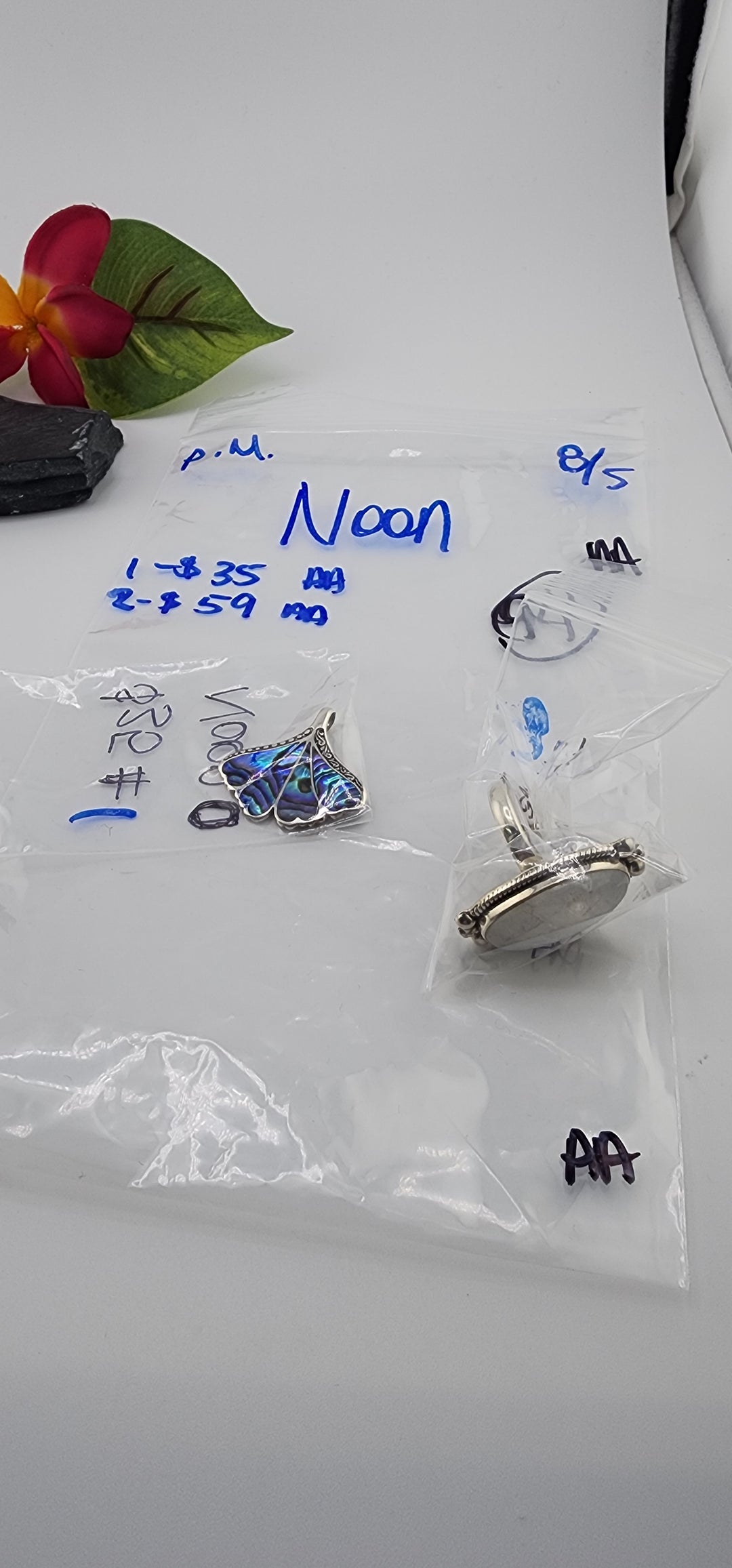 PM SHOW 48HR - RESERVED FOR:  Noon - 8/5/2025 FL tiktok Live Show - 2 Sterling Silver Items