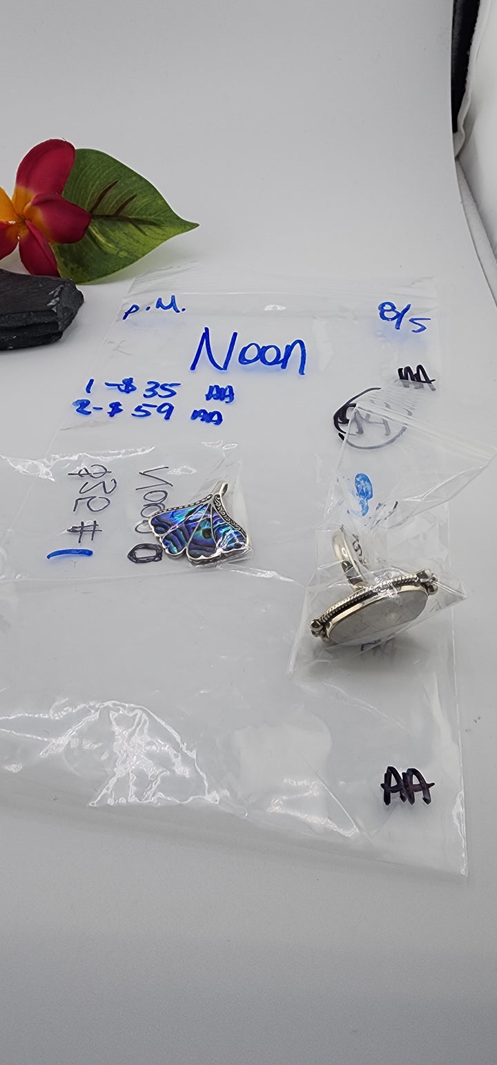 PM SHOW 48HR - RESERVED FOR:  Noon - 8/5/2025 FL tiktok Live Show - 2 Sterling Silver Items