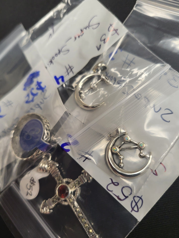 RESERVED FOR: super_spookie  - 3/20/2025 Live Show -  Sterling Silver Items