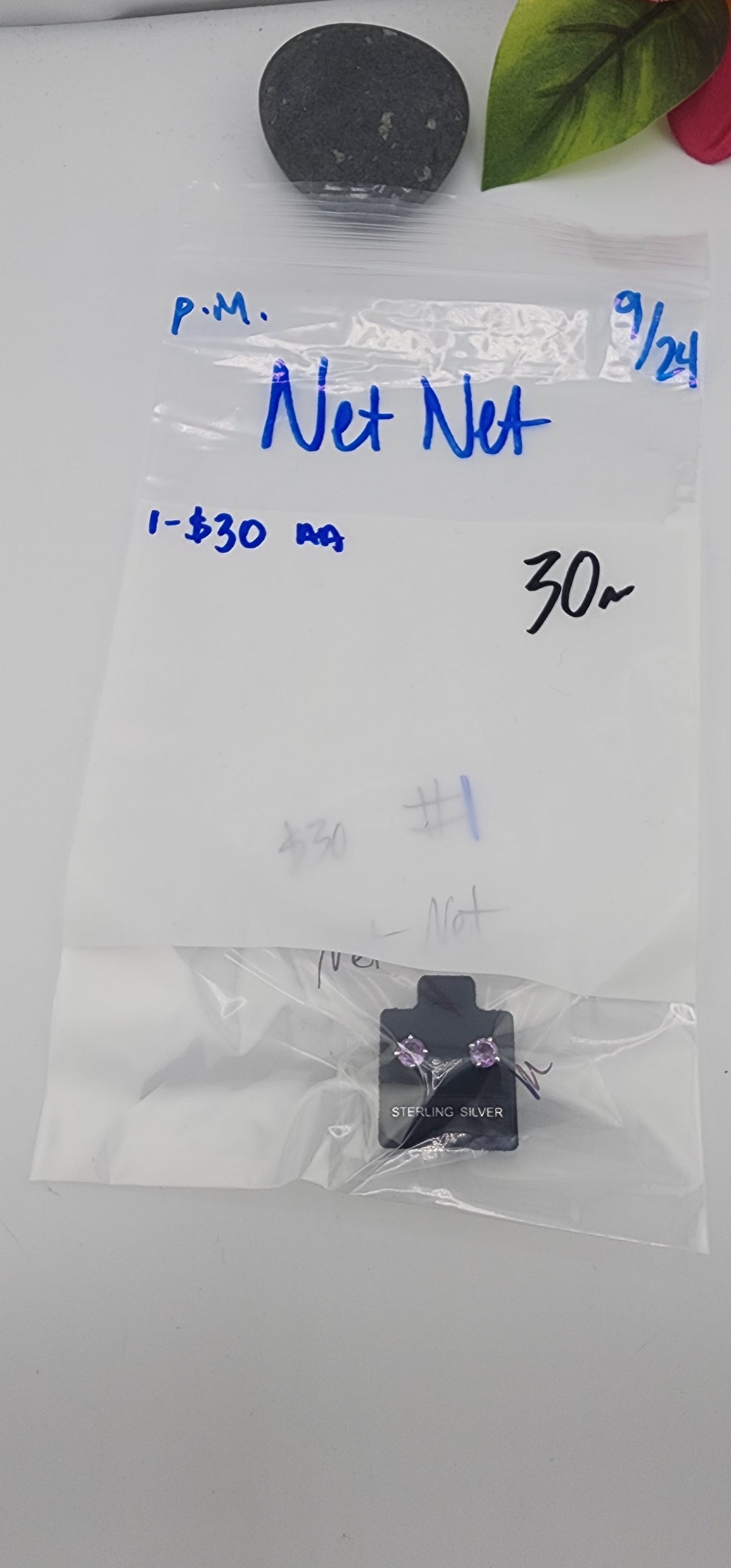 PM SHOW 48HR - RESERVED FOR: Net Net - 9/24/2025 FL tiktok Live Show - 1 Sterling Silver Items