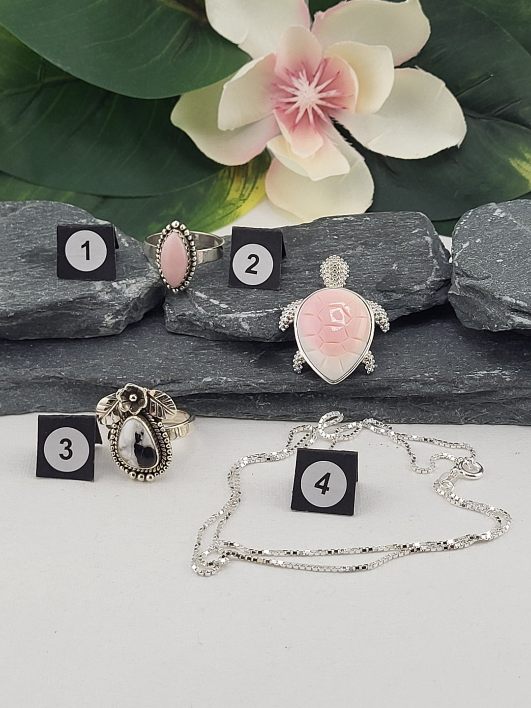 RESERVED FOR: Gramma Lu -1/1/2025 - 4 Sterling Silver Items