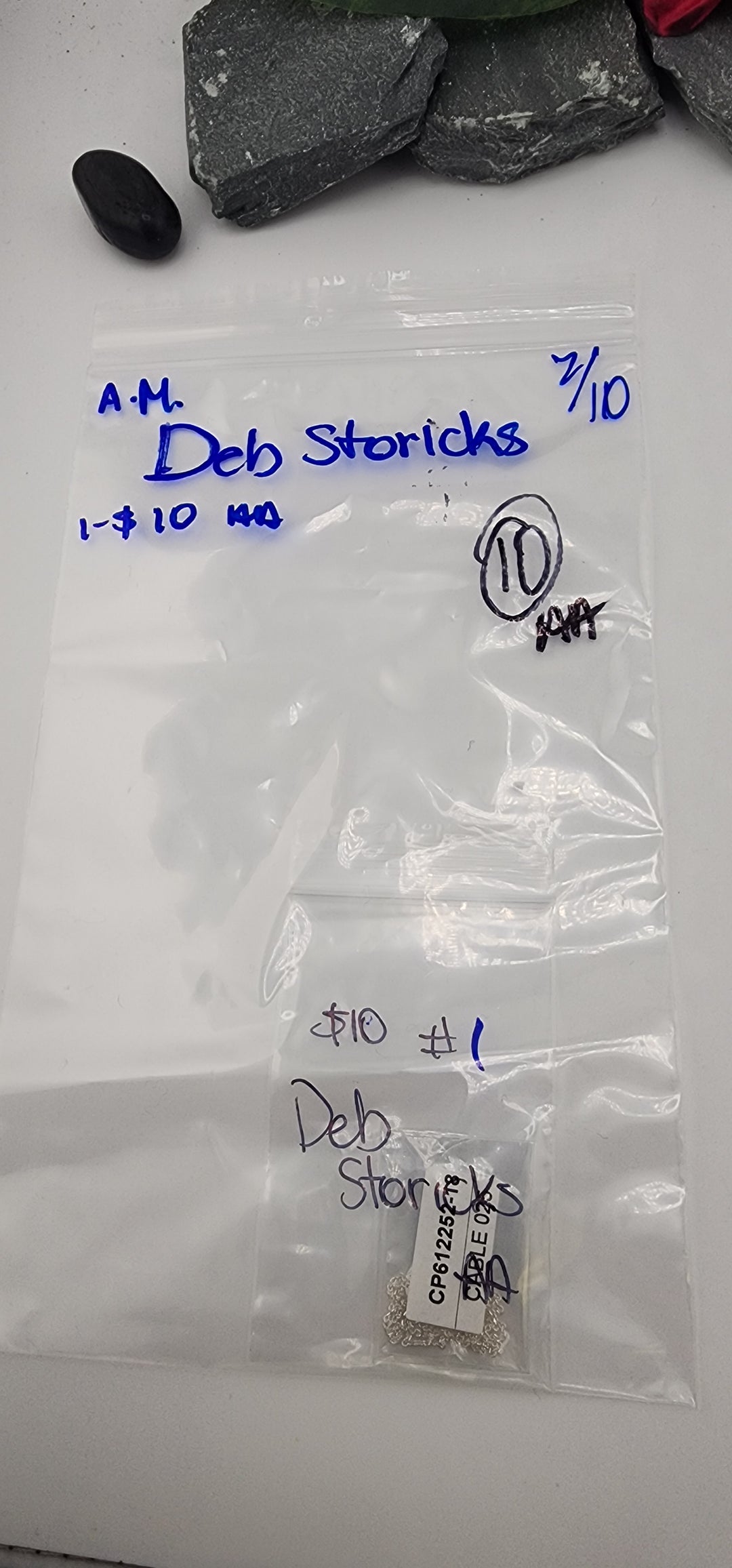 AM SHOW 48HR - RESERVED FOR: Deb Storicks   - 7/10/2025 FL tiktok Live Show - 1  Sterling Silver Items