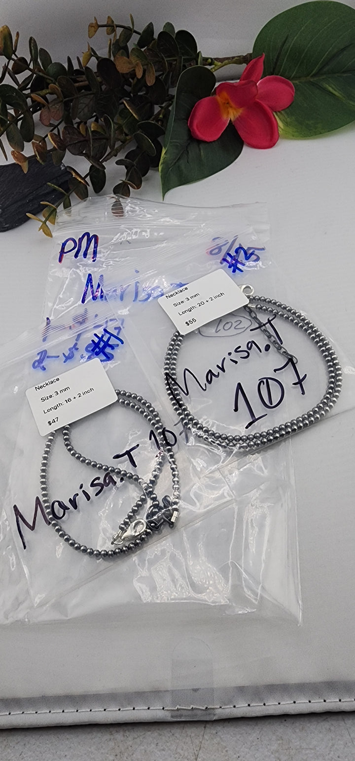 PM SHOW 48HR - RESERVED FOR:  .Marisa.T107- 8/15/2025 FL tiktok Live Show -2  Sterling Silver Items