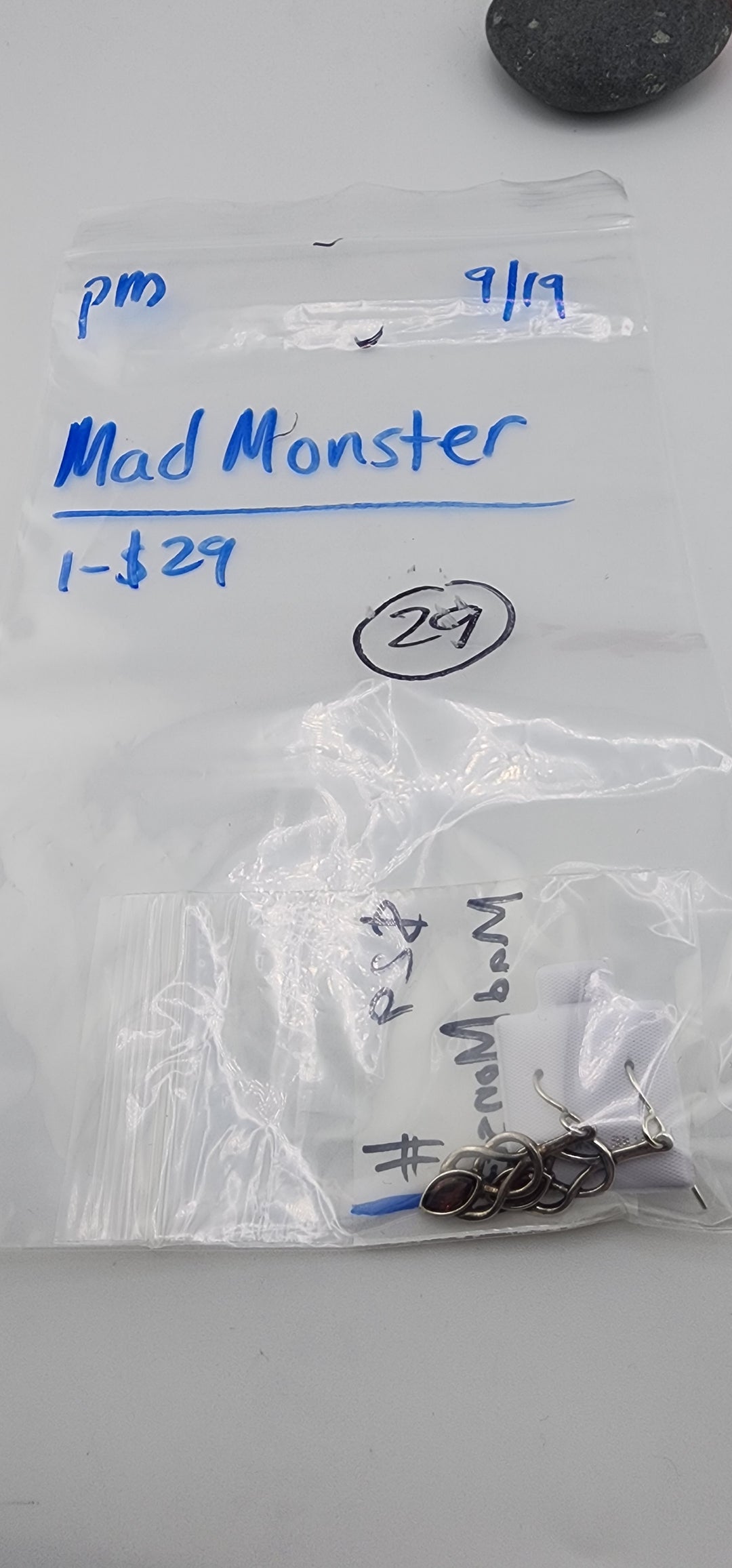 PM SHOW 48HR - RESERVED FOR: MadMonster - 9/19/2025 FL tiktok Live Show - 1 Sterling Silver Items