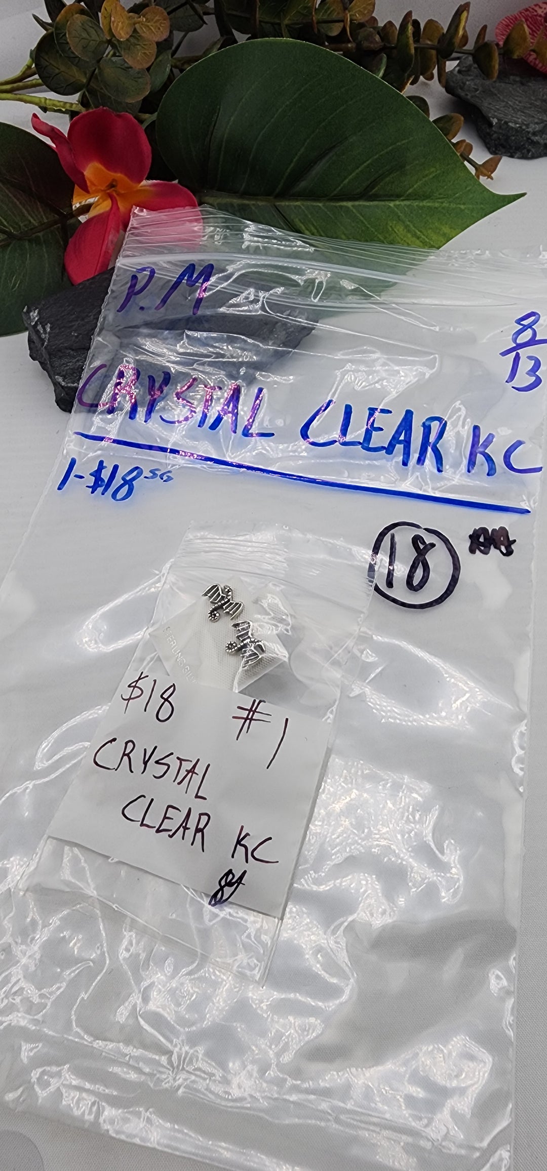 PM SHOW 48HR - RESERVED FOR: CRYSTAL CLEAR KC - 8/13/2025 FL tiktok Live Show - 1 Sterling Silver Items