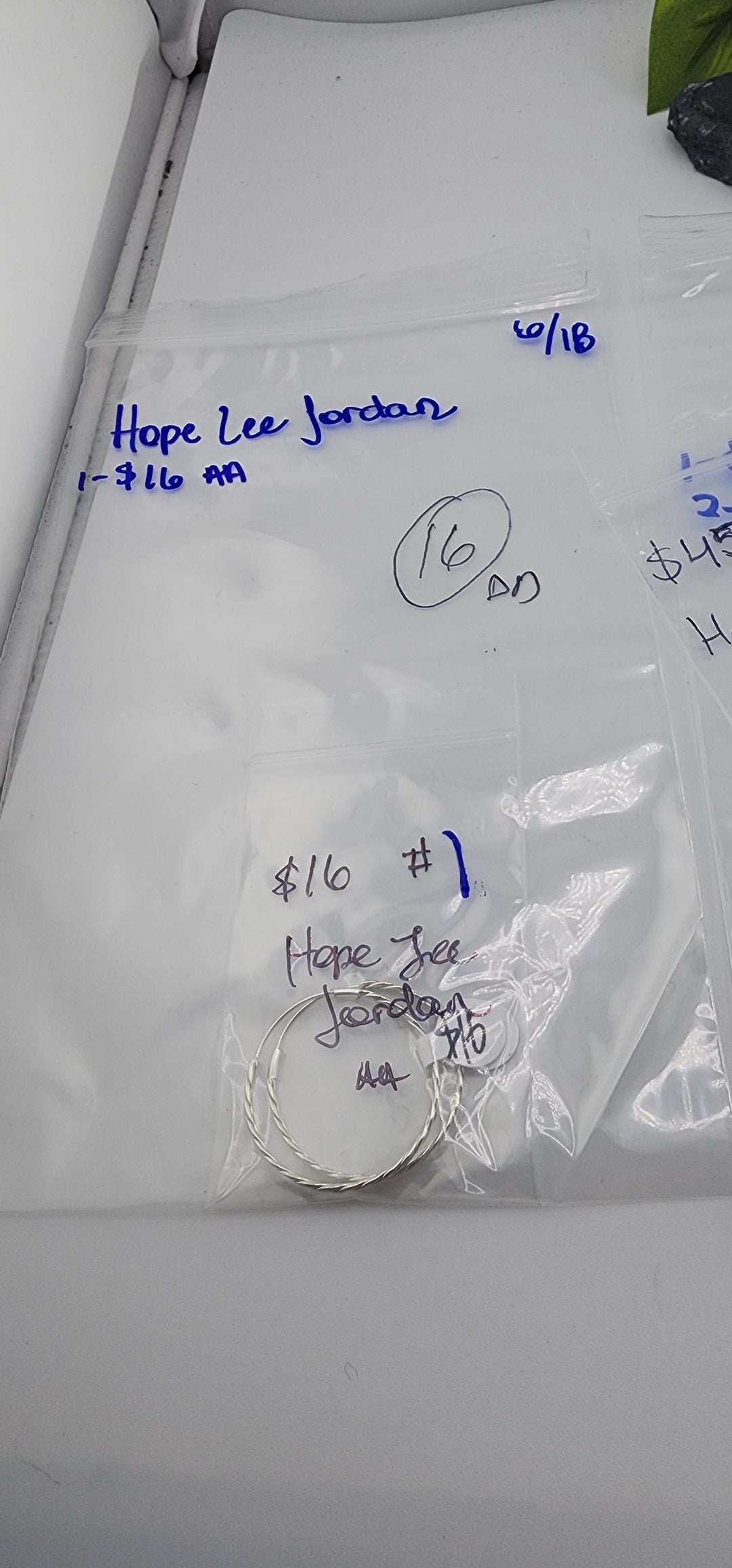 RESERVED FOR: Hope Lee Jordan - 6/18/2025 tiktok Reservation Live Show - 1 Sterling Silver Items