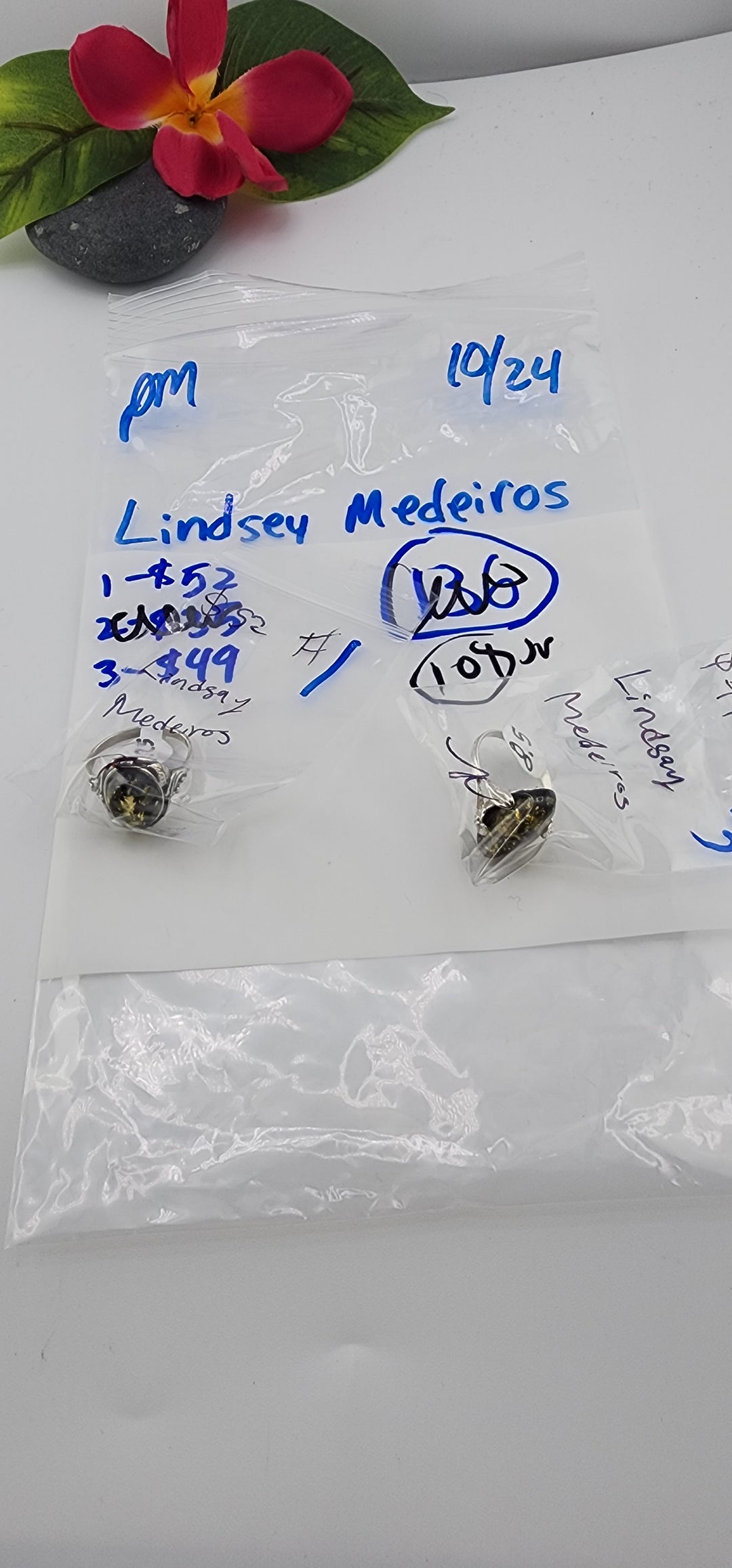 PM SHOW 48HR - RESERVED FOR: Lindsay Medeiros - 10/24/2025 FL tiktok Live Show - 2 Sterling Silver Items