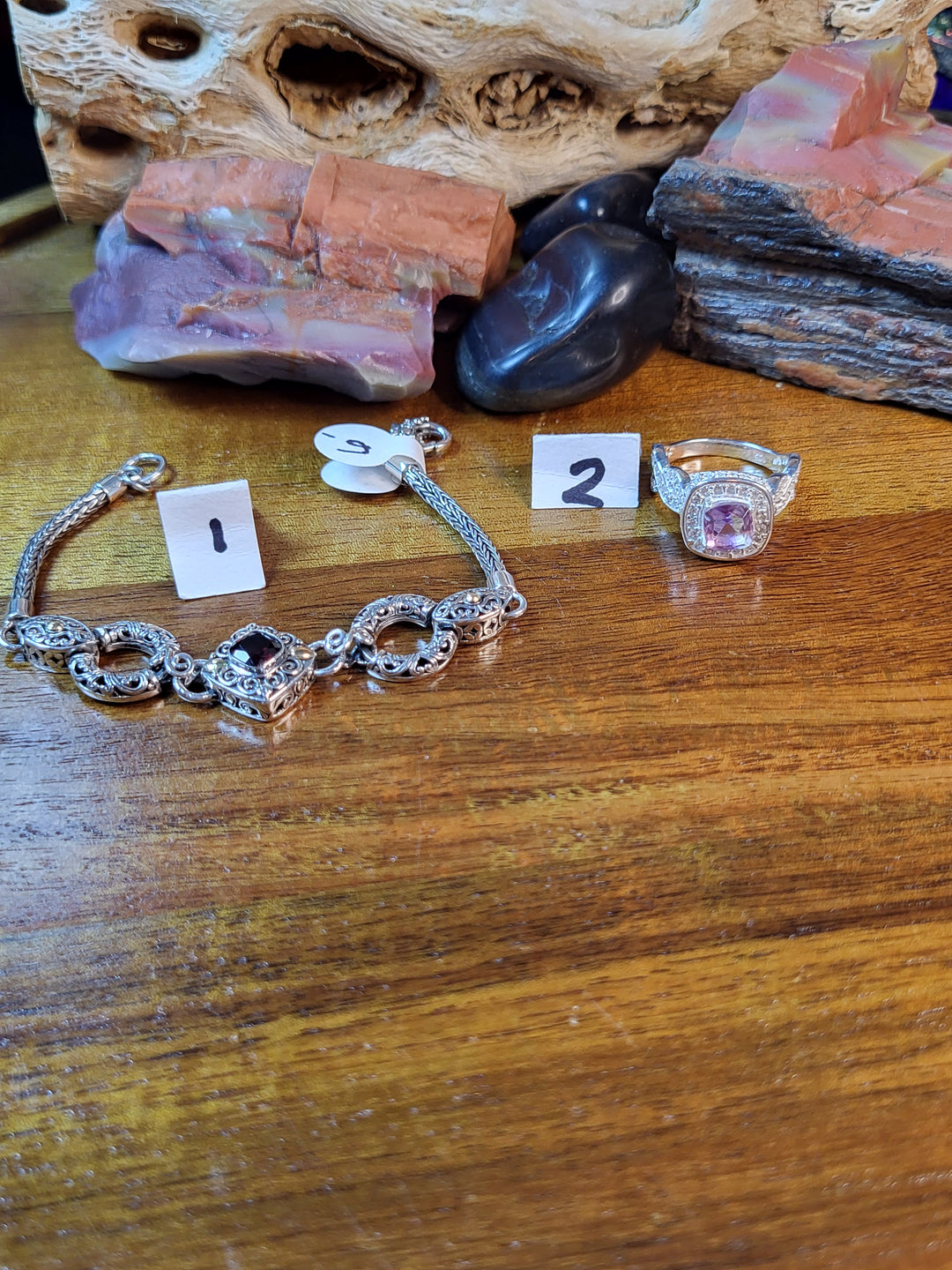 RESERVED FOR: Kendall Kussow 7/26/24- 2 Sterling Silver Items