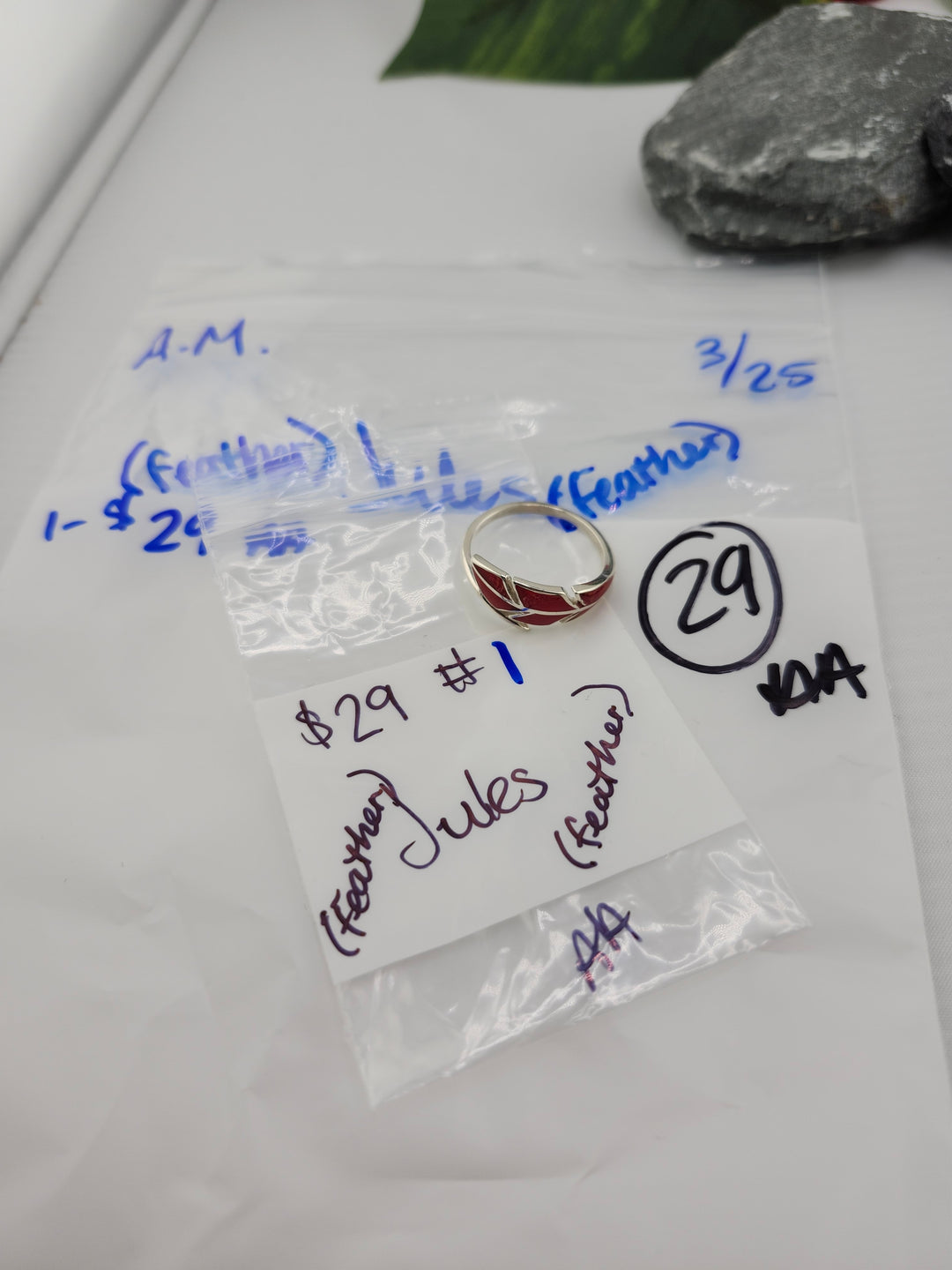 RESERVED FOR: 🪶Jules🪶- 3/25/2025 A.M. Live Show - 1 Sterling Silver Items