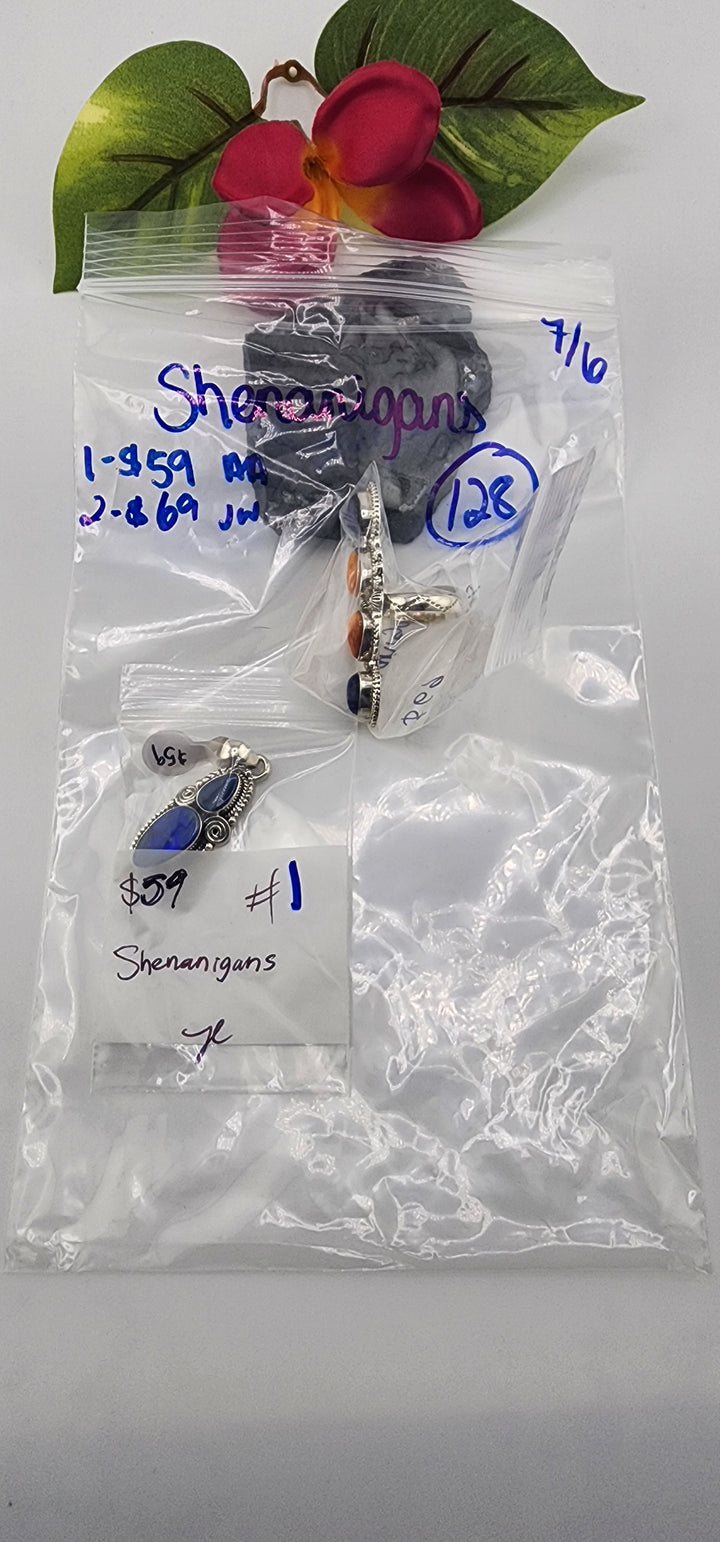 RESERVED FOR: Shenanigans - 7/6/2025 tiktok Reservation Live Show -2 Sterling Silver Items