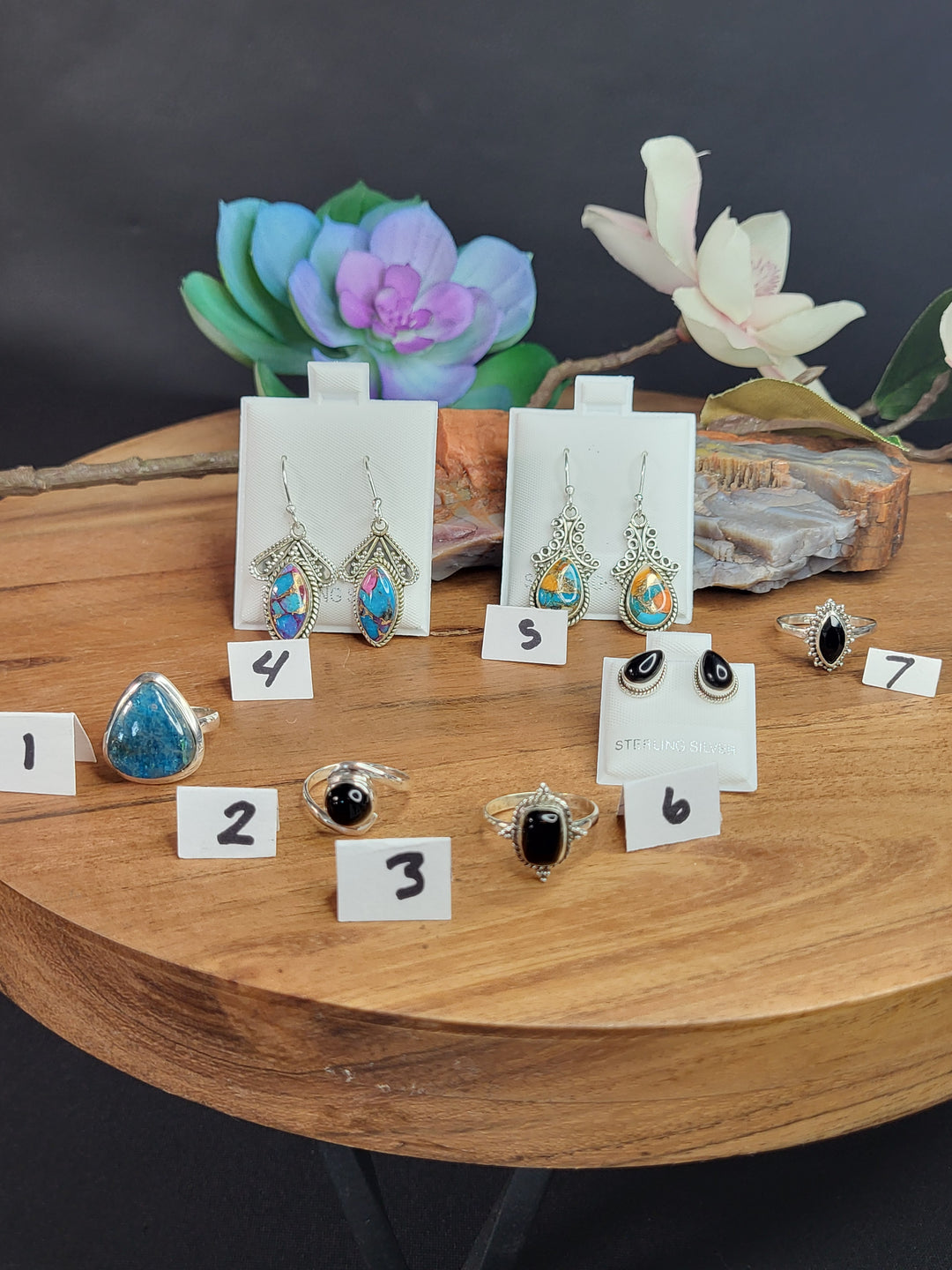 RESERVED FOR: Nancie -7/5/24- 5 Sterling Silver Items