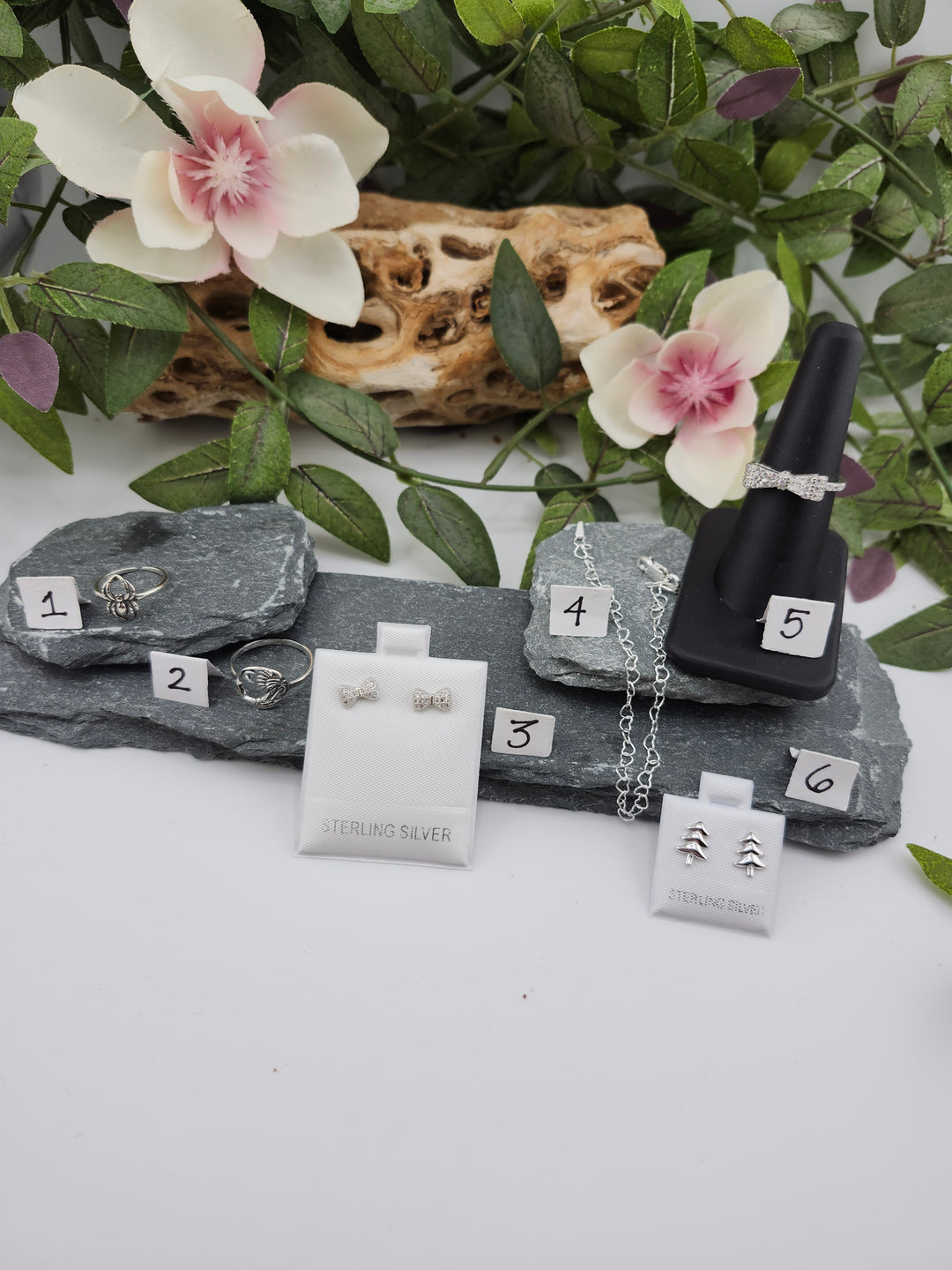 RESERVED FOR:  Silversensations22 -11/22/2024 - 6 Sterling Silver Items