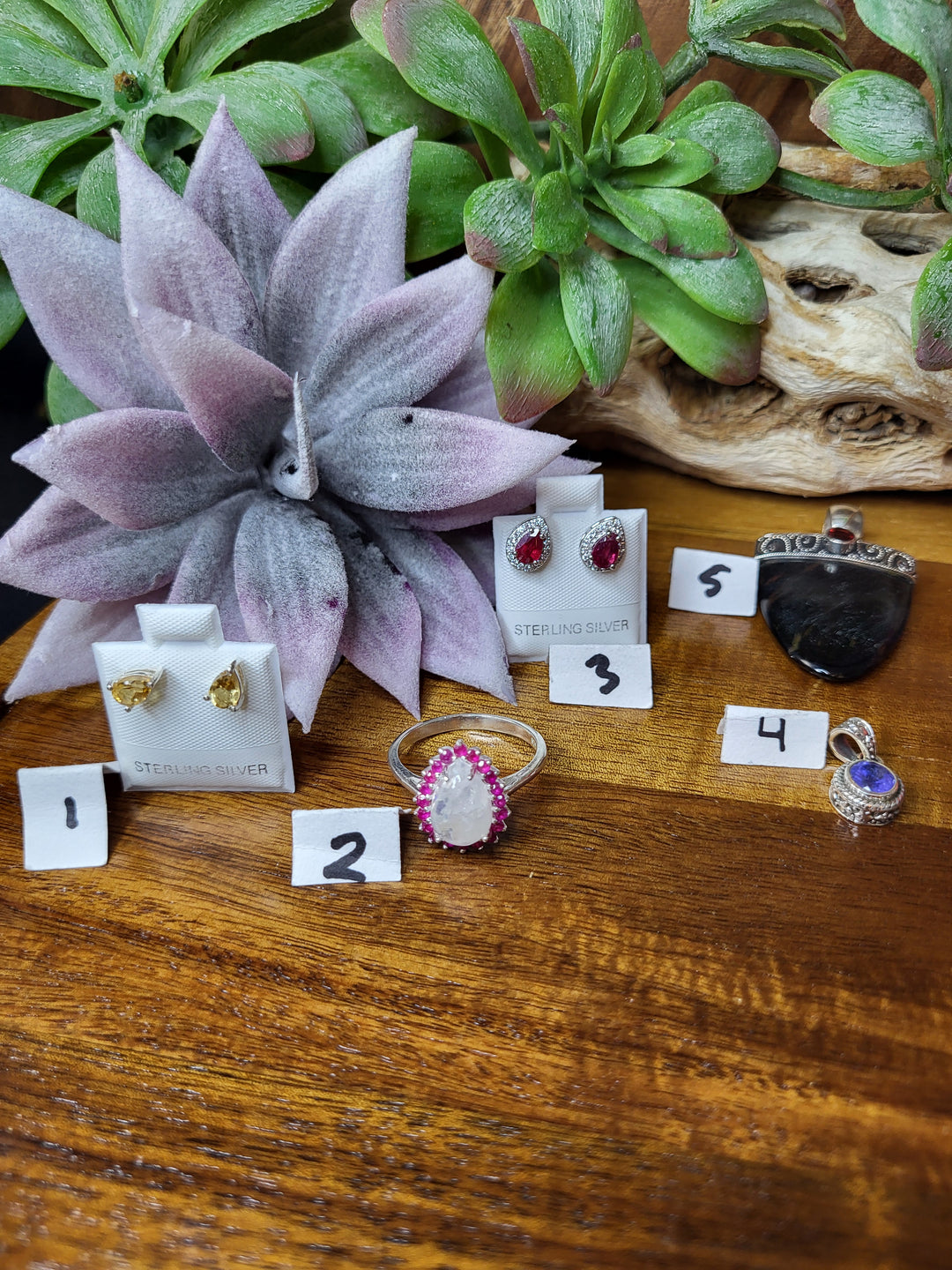 RESERVED FOR: Ever 7/27/24- 5 Sterling Silver Items