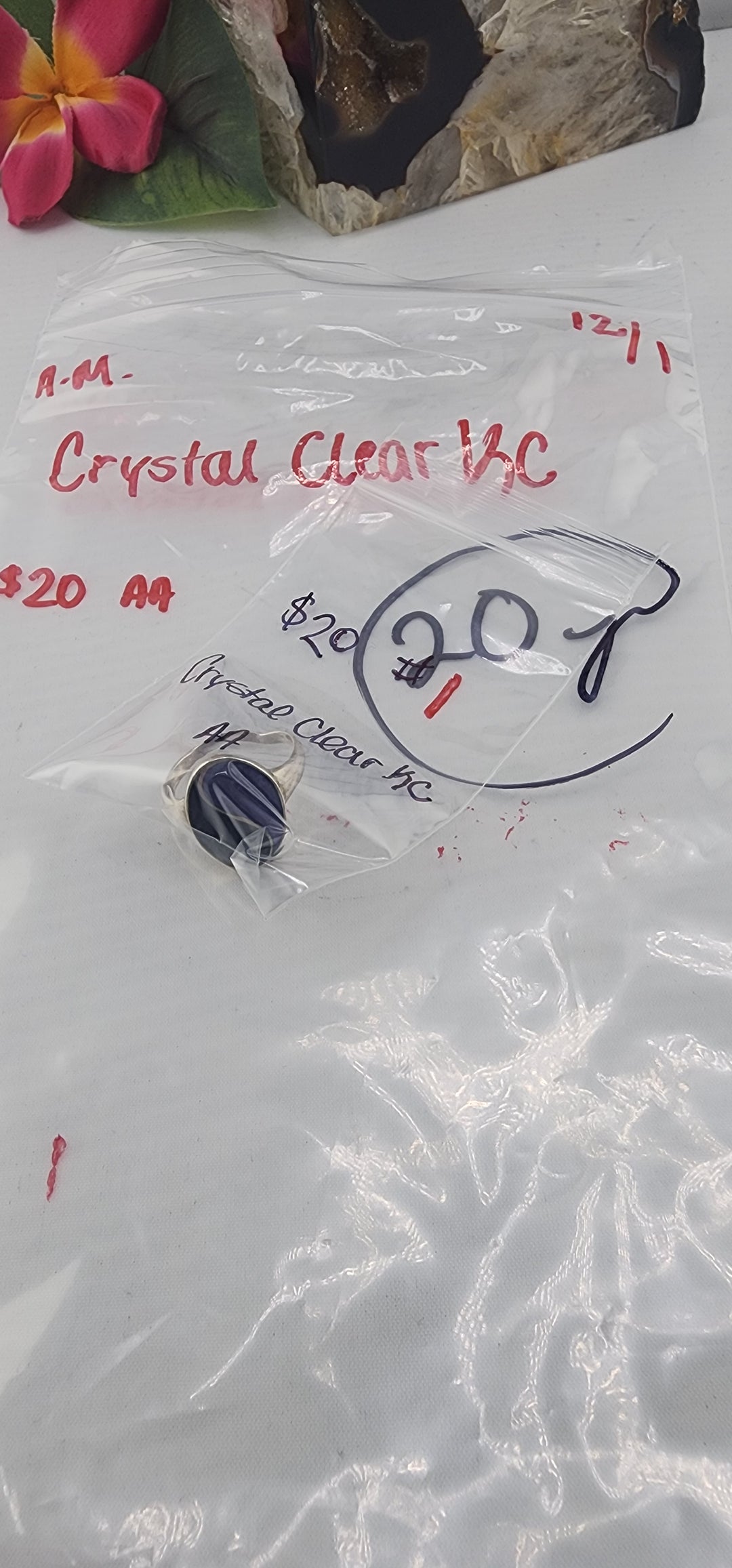 AM SHOW 48HR RESERVED FOR: Crystal Clear KC - 12/1/2025 FL tiktok Live Show - 1 Sterling Silver Items