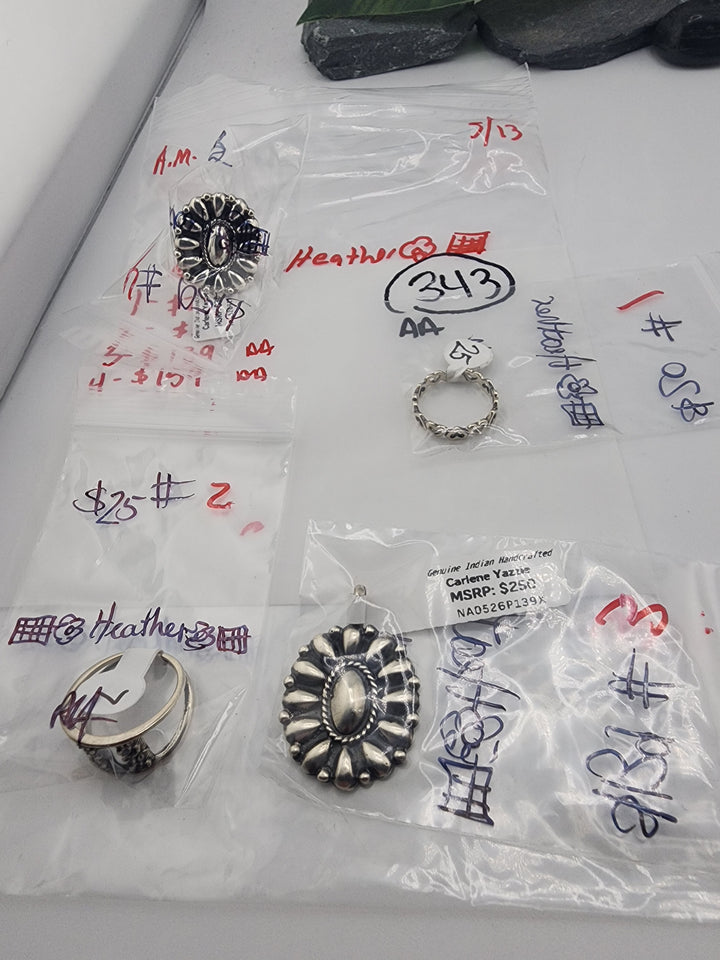🏁🌸Heather🌸🏁- 5/13/26 - 4 925 Sterling Silver Items