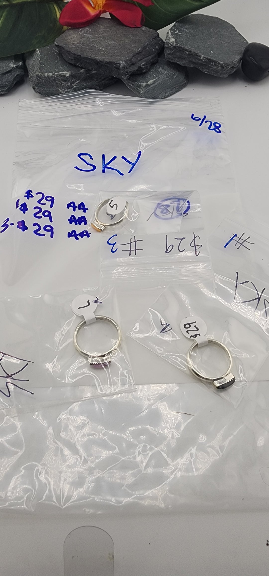 48HR - RESERVED FOR: SKY - 6/28/2025 FL tiktok Live Show -3  Sterling Silver Items