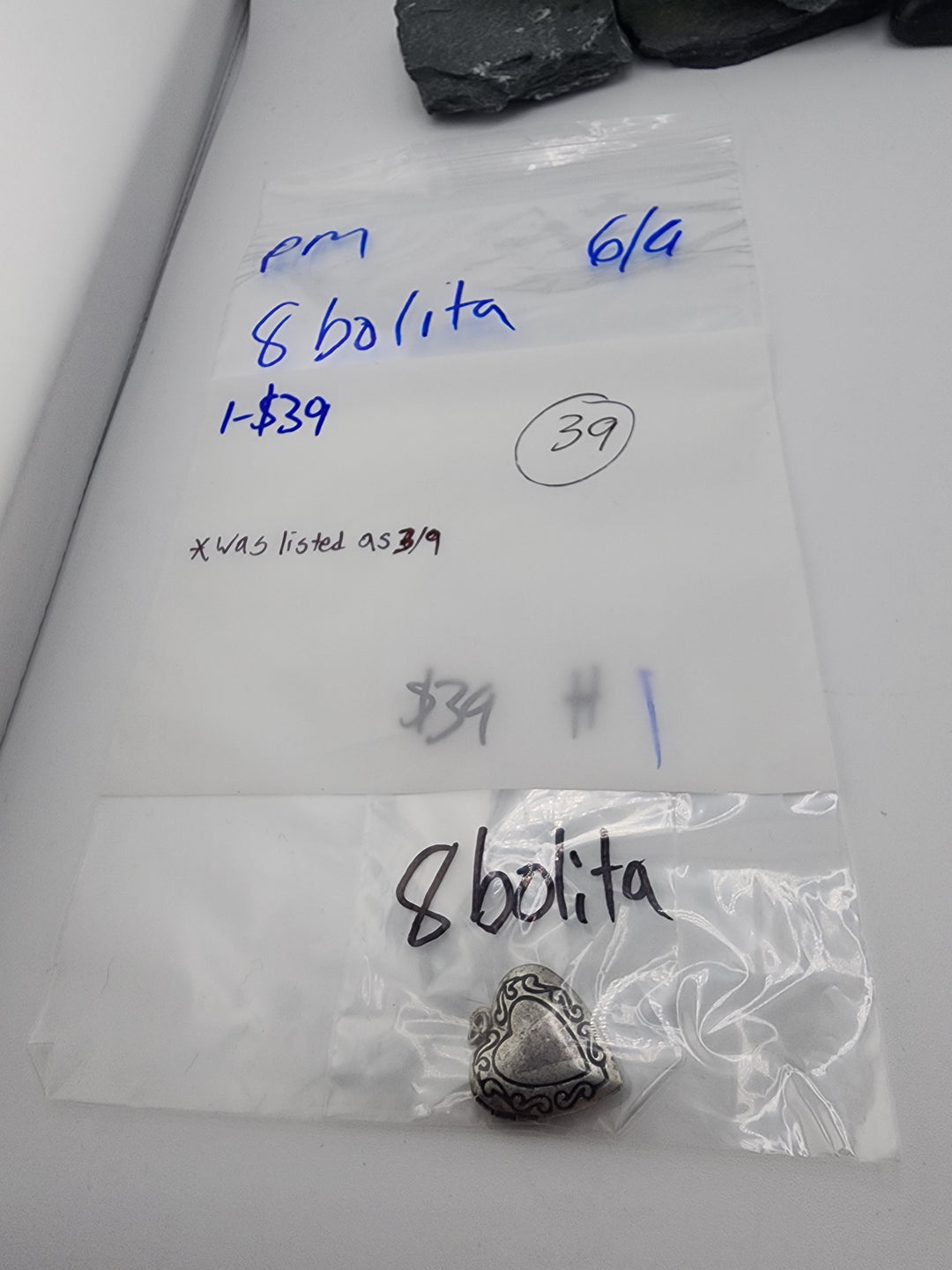 8bolita - 3/9/26 PM - 1 925 Sterling Silver