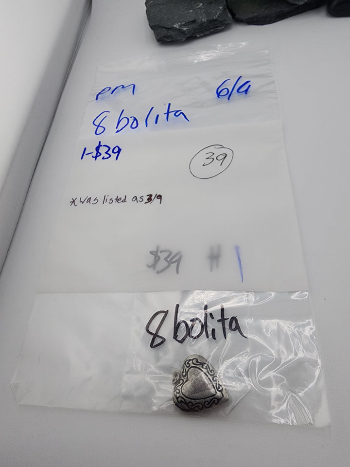 8bolita - 3/9/26 PM - 1 925 Sterling Silver