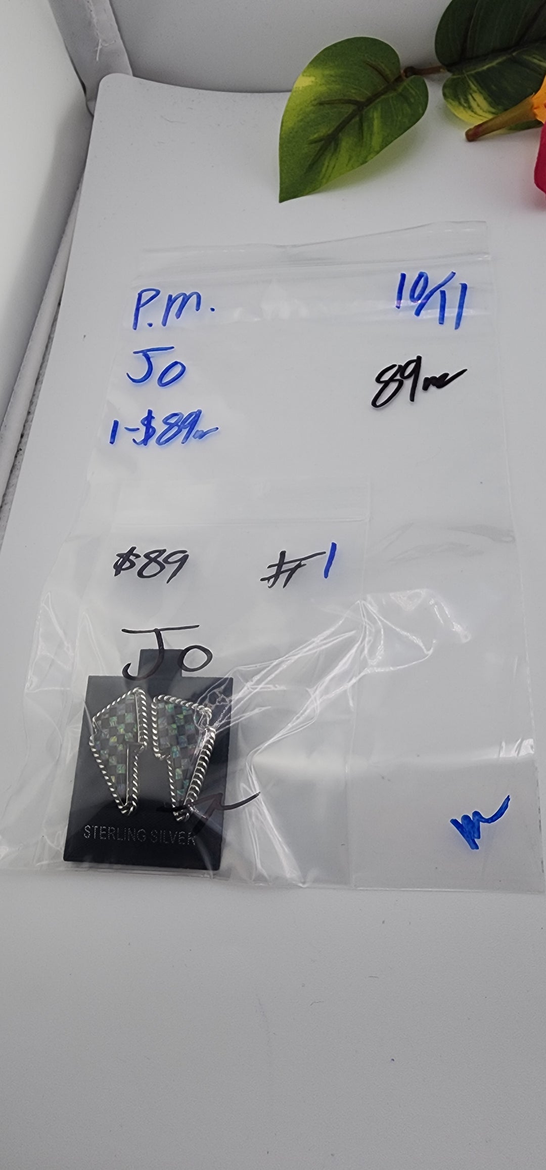 PM SHOW 48HR - RESERVED FOR: Jo - 10/11/2025 FL tiktok Live Show - 1 Sterling Silver Items
