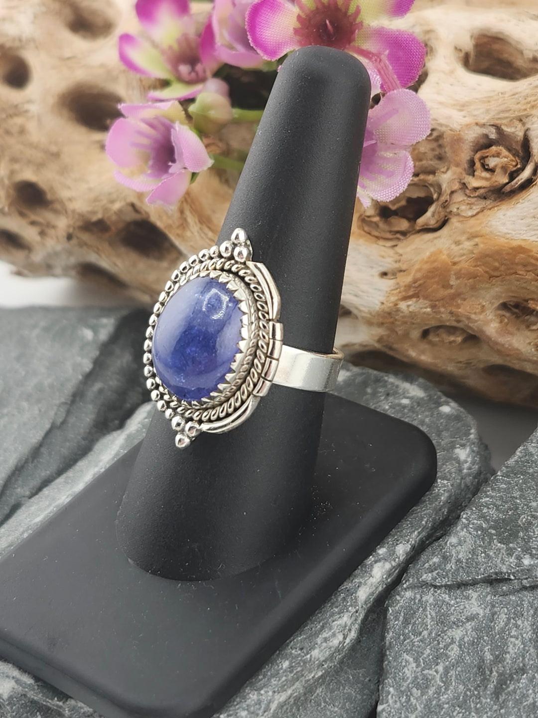 Tanzanite Oval Ring Size 8