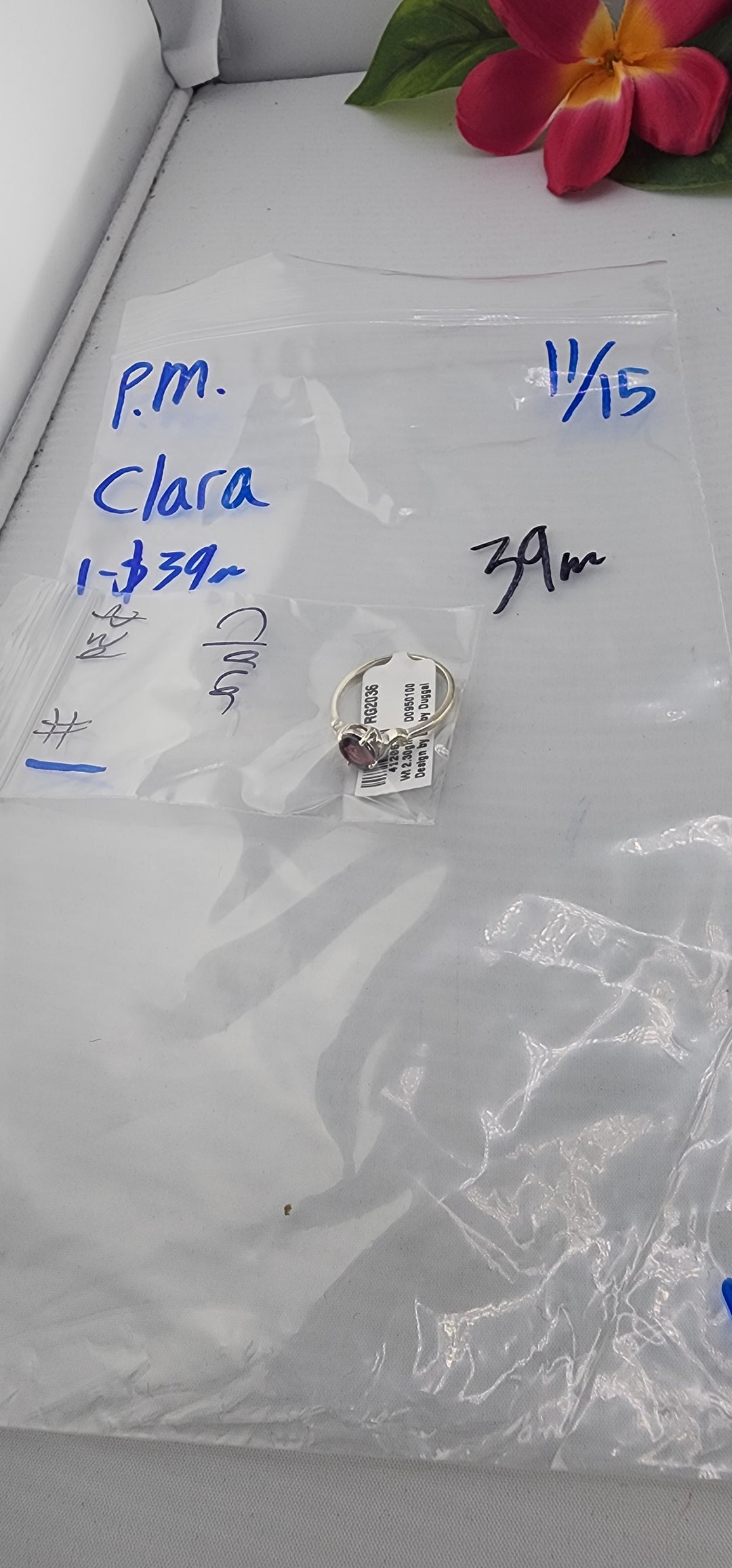 PM SHOW 48HR - RESERVED FOR: Clara - 11/15/2025 tiktok Live Show - 1 Sterling Silver Items