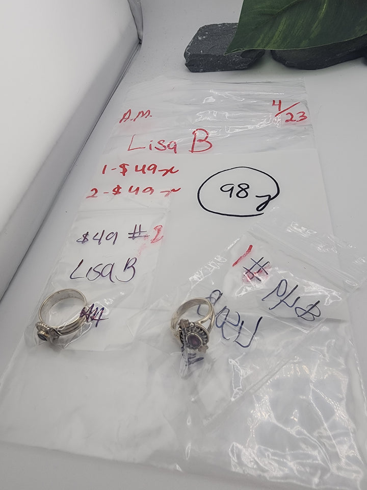 Lisa B - 4/23/26 - 2 925 Sterling Silver Items
